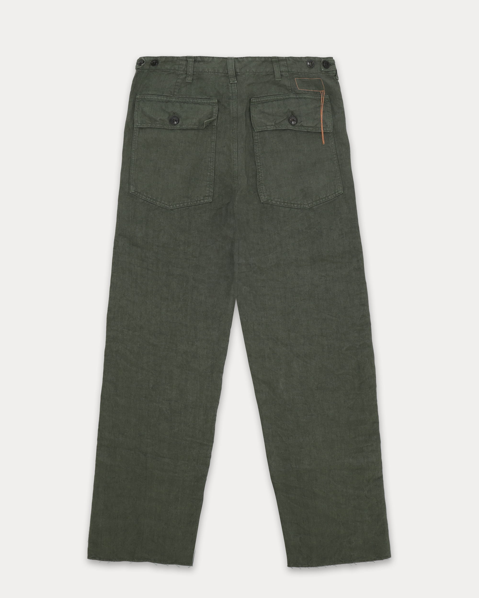 Newfatiguetv Pantaloni Fatigue In Lino