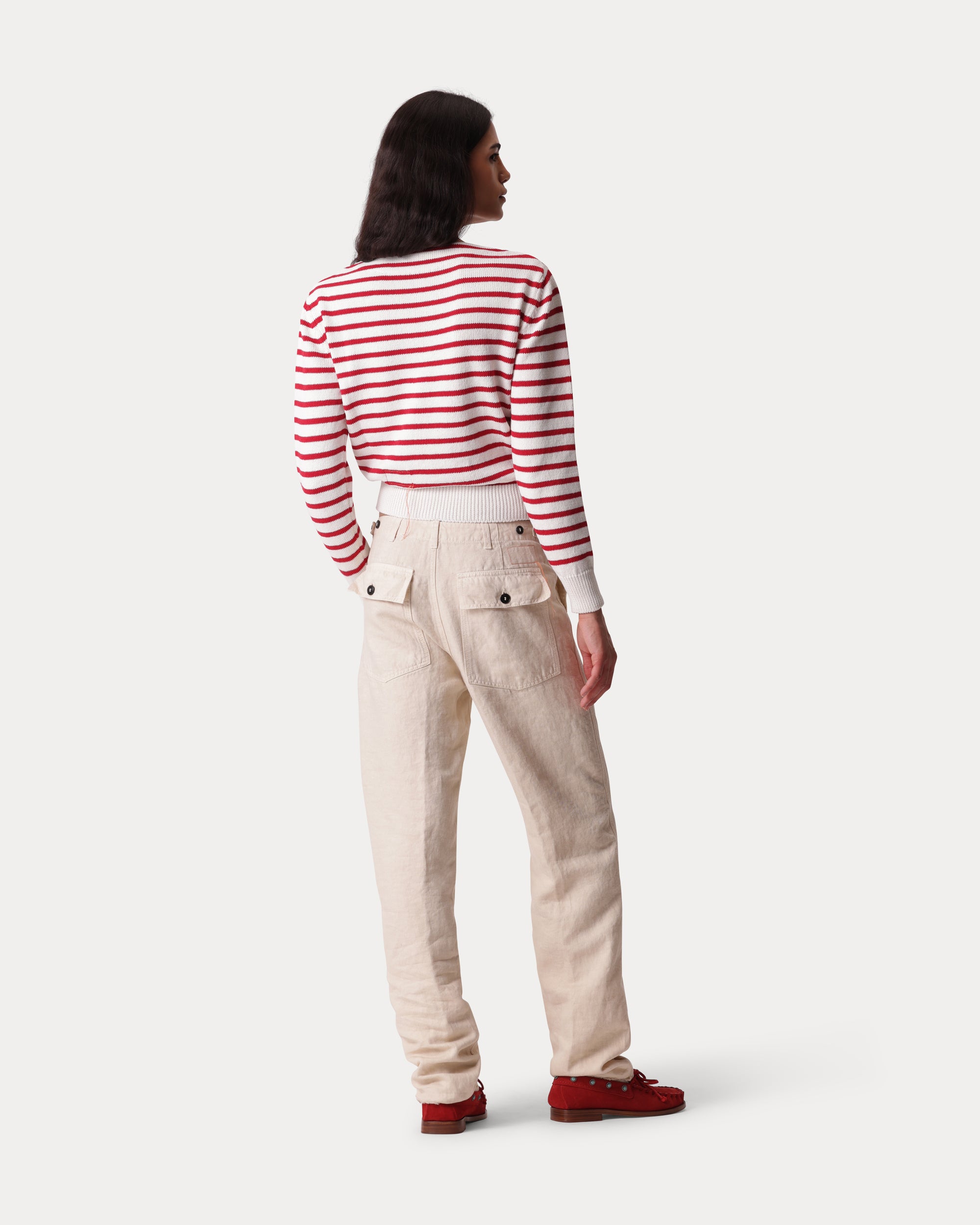 Newfatiguetv Trousers Fatigue Linen