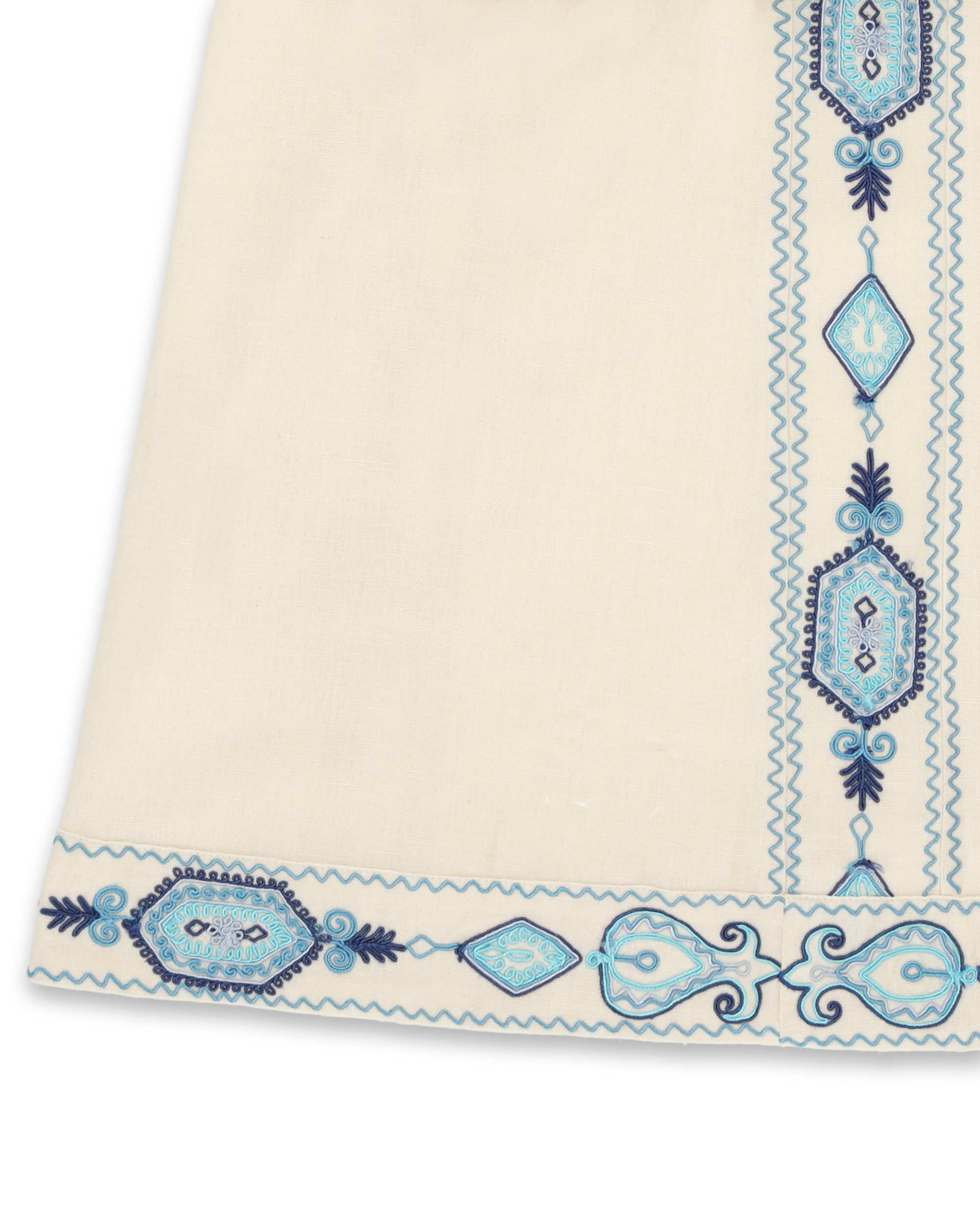 Nicea Gonna Con Ricami Bi-Color