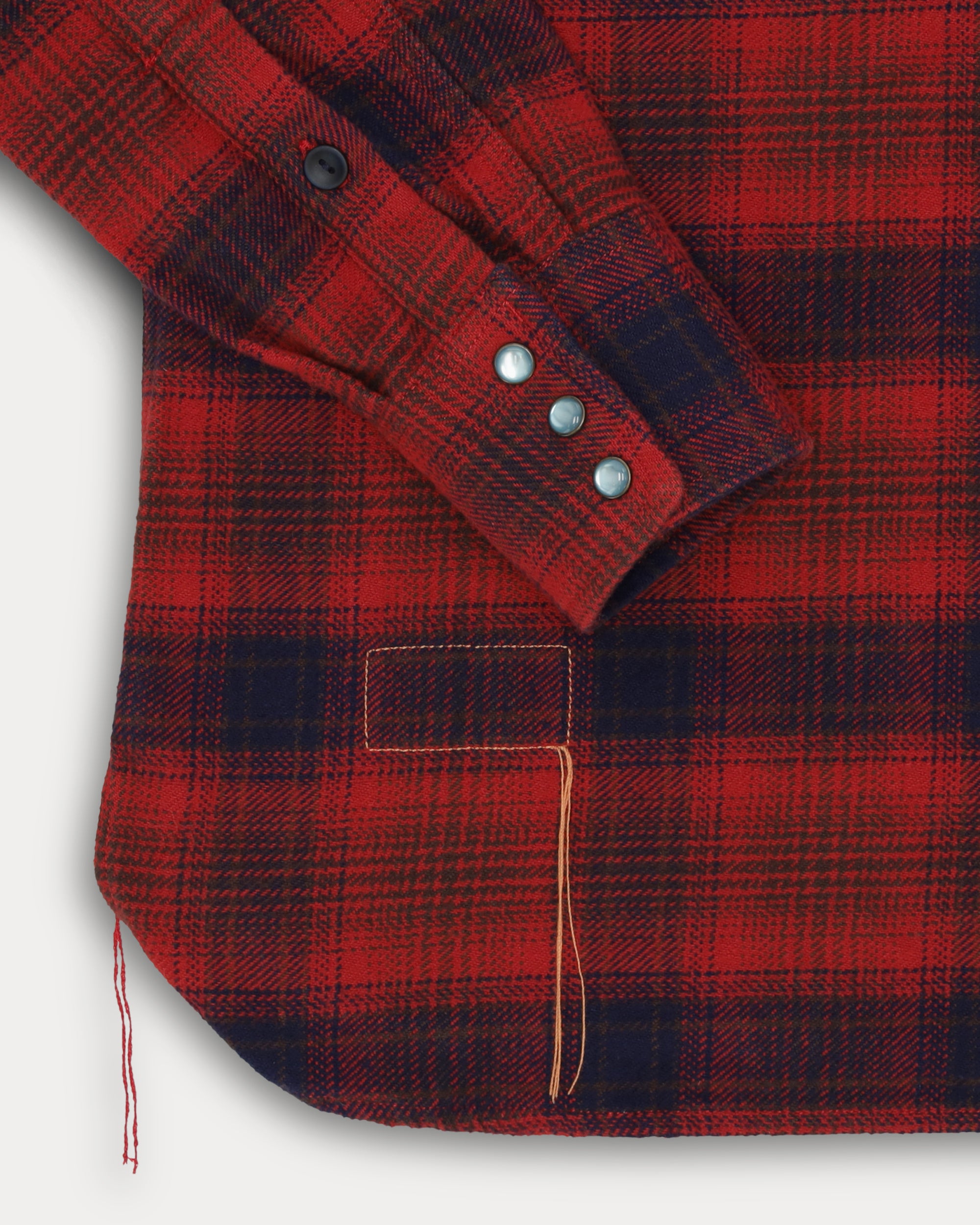 Ntex Camicia Texana in Cotone a Quadri