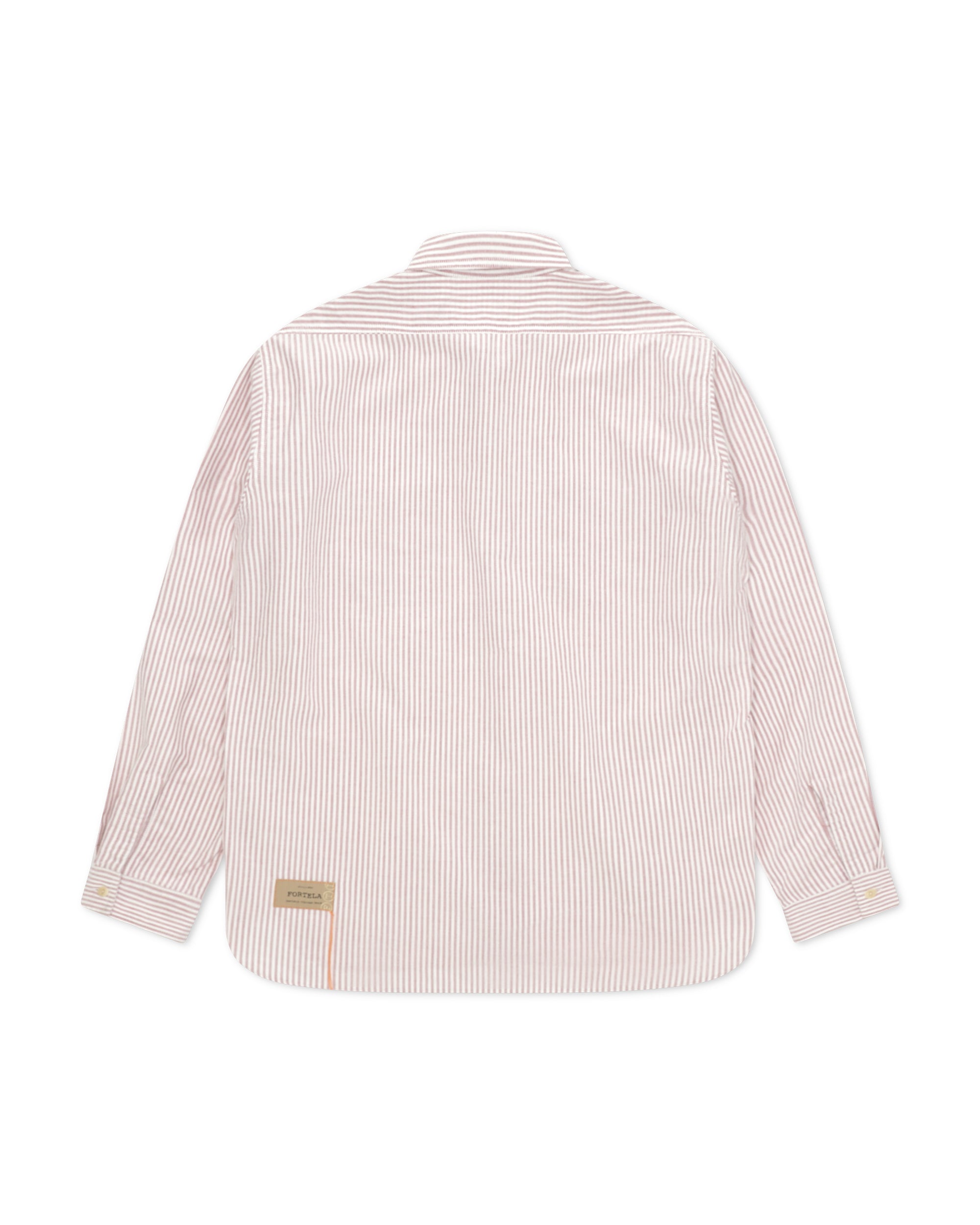 Work Camicia In Cotone Oxford A Righe