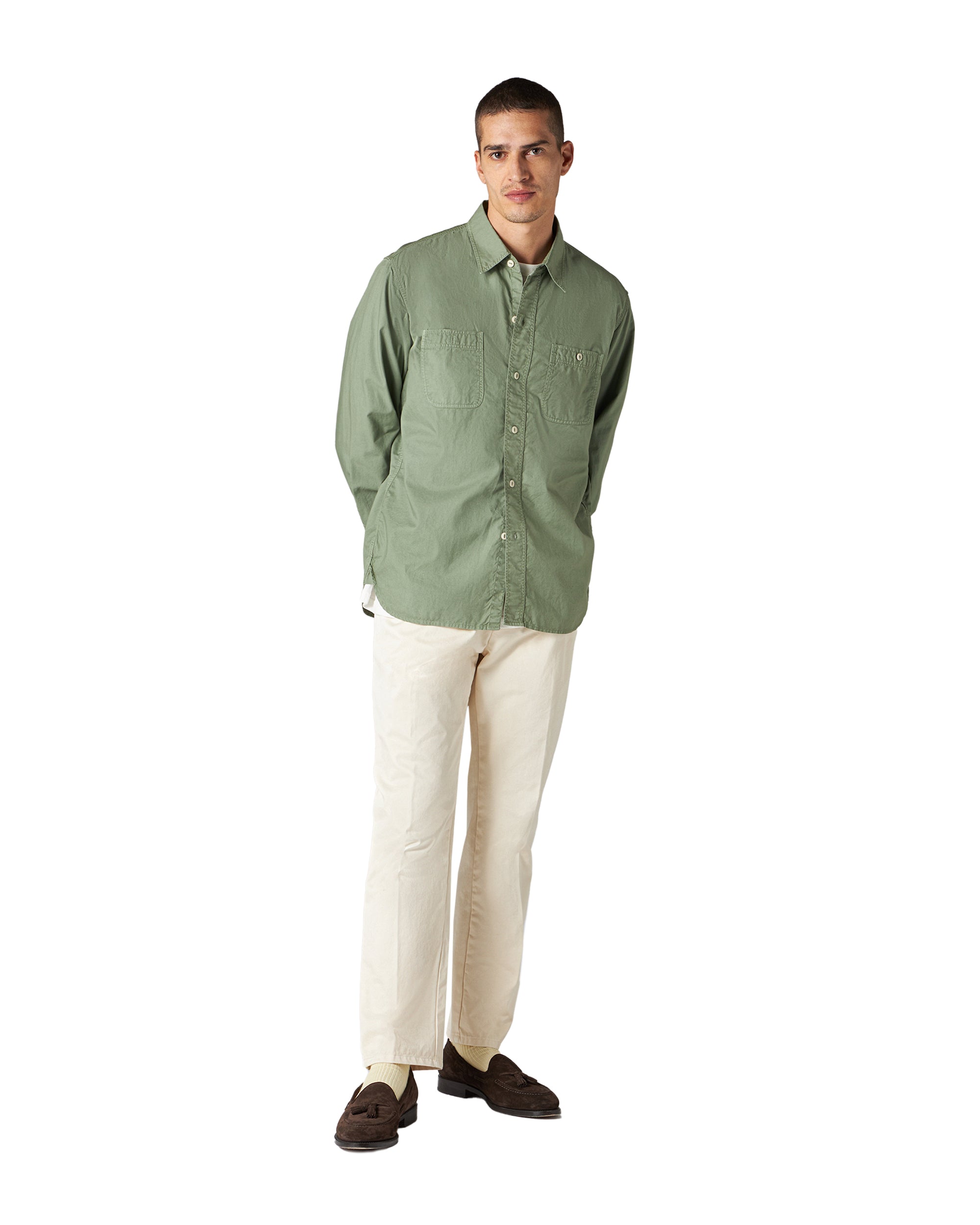 Workt Shirt Twill Cotton