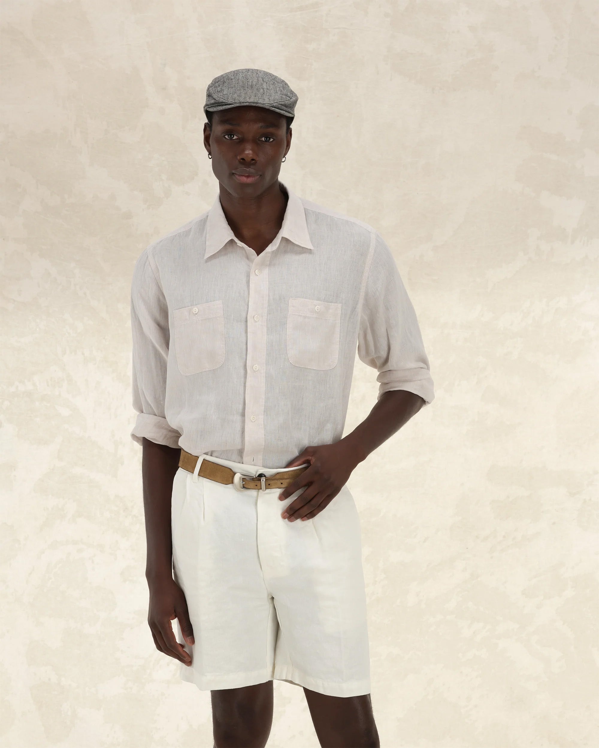 Work Linen Shirt