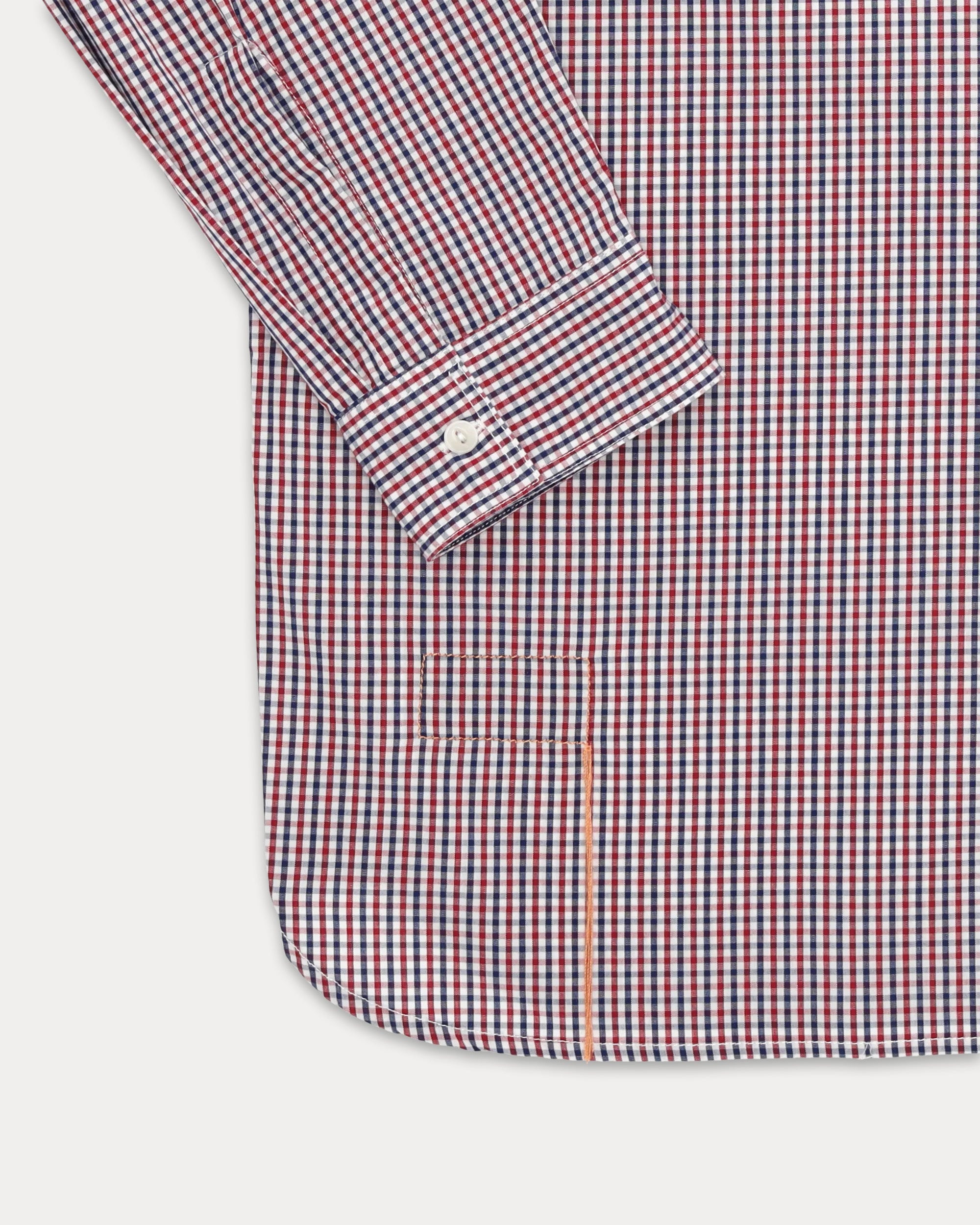 Work Camicia In Cotone A Quadri