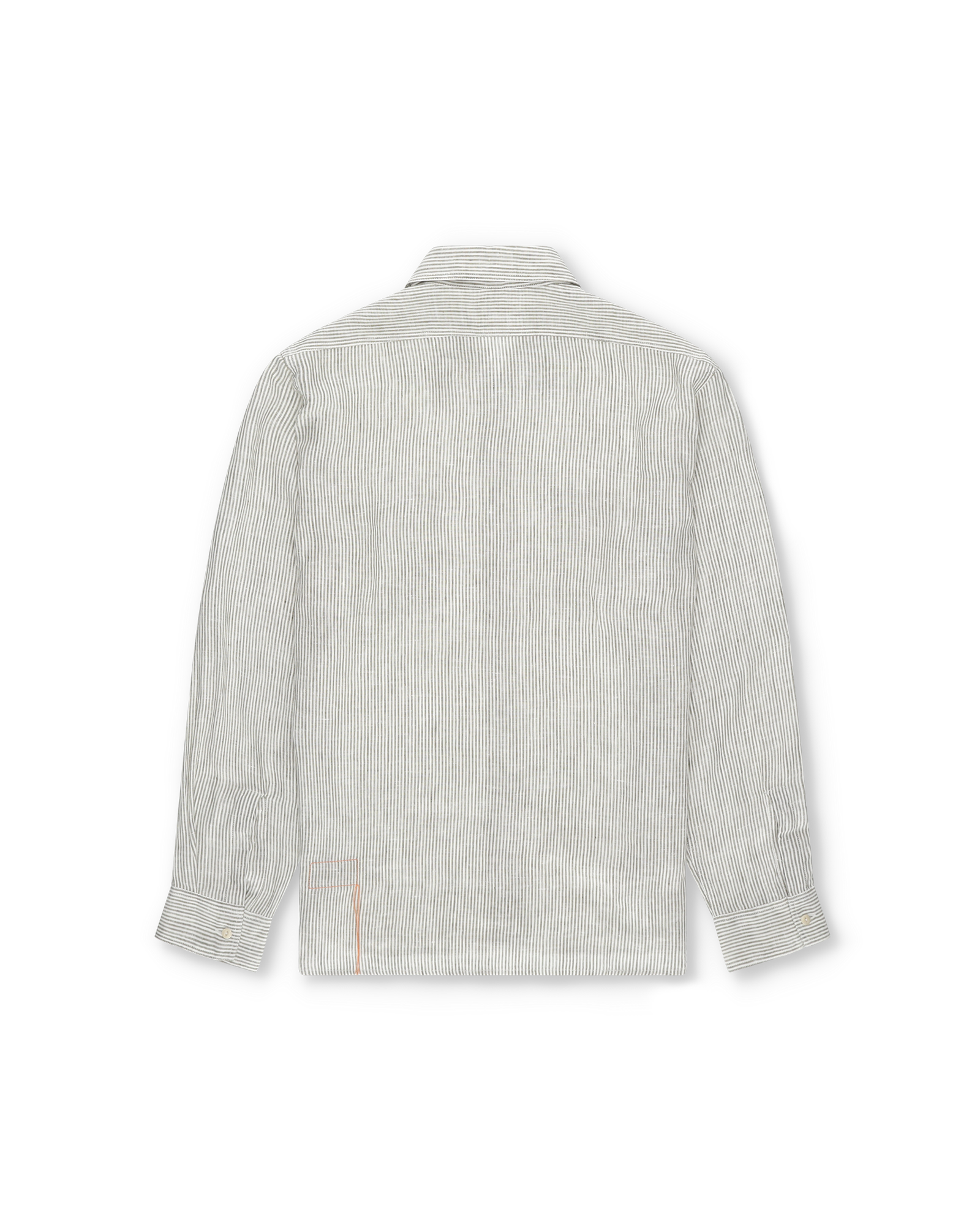 Work Camicia In Lino A Righe