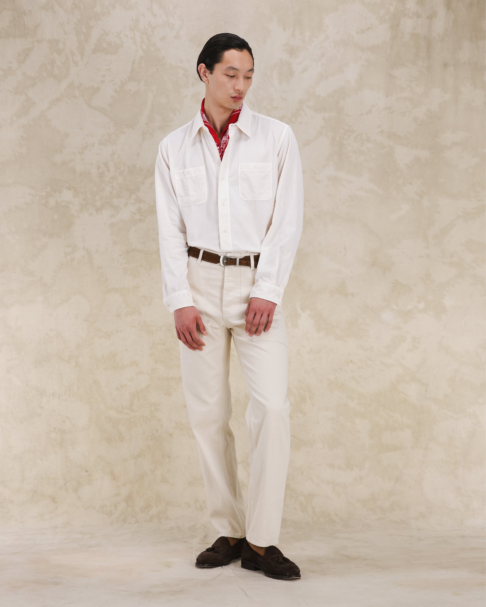 Work Camicia In Velluto A Coste