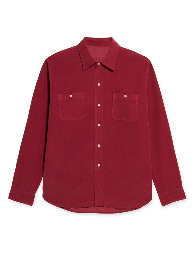 Work Camicia In Velluto A Coste