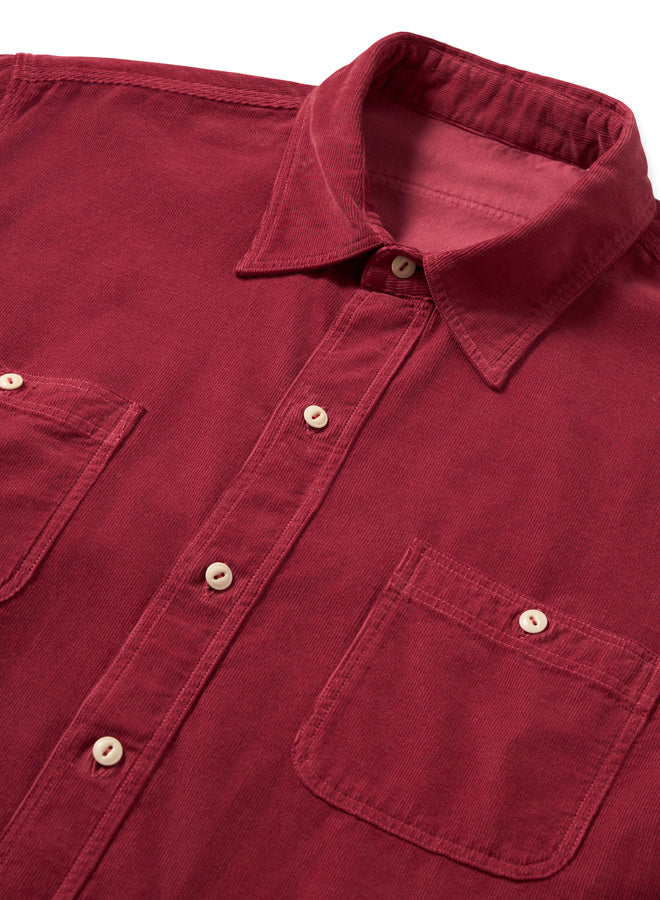 Work Camicia In Velluto A Coste