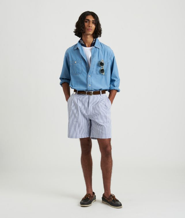 Workj Camicia In Chambray