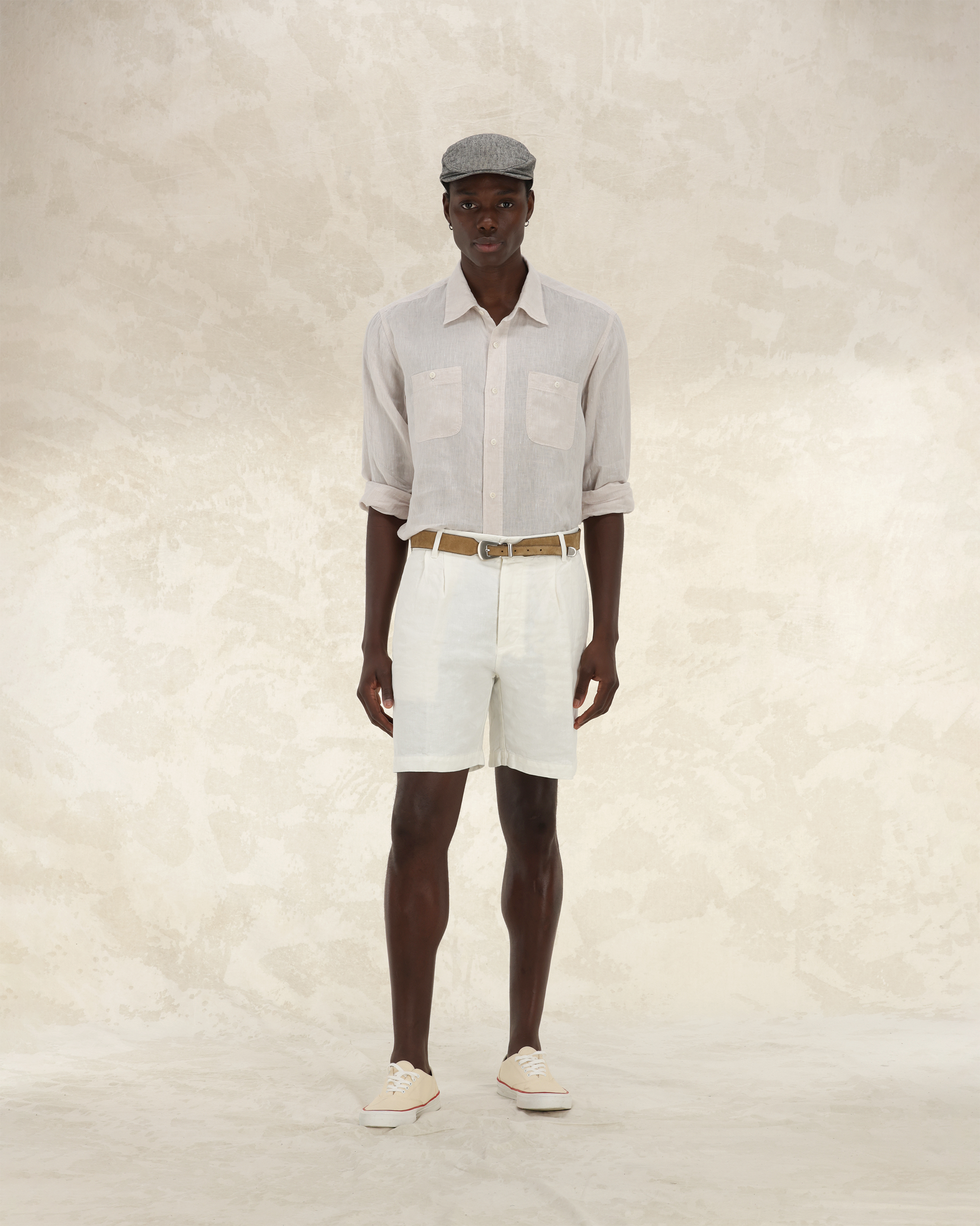 Work Camicia In Lino