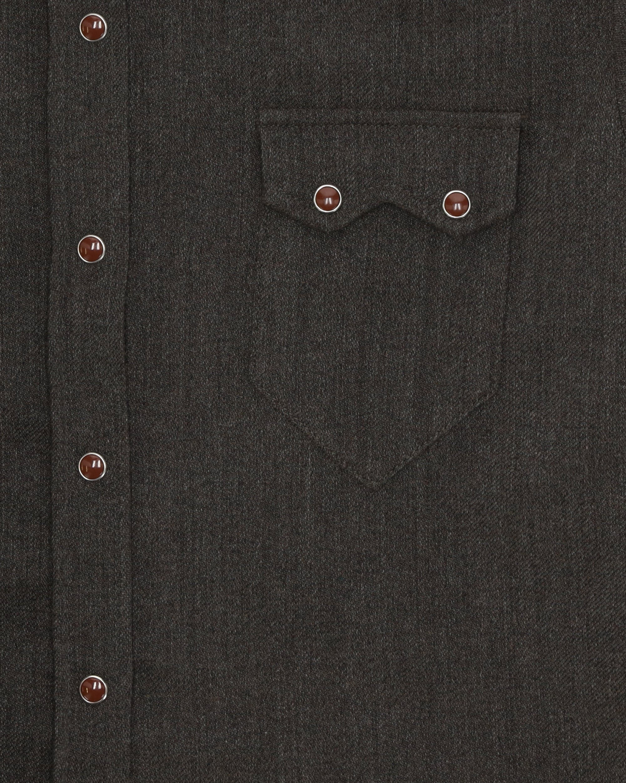 Redforf Camicia Texana in Pura Lana