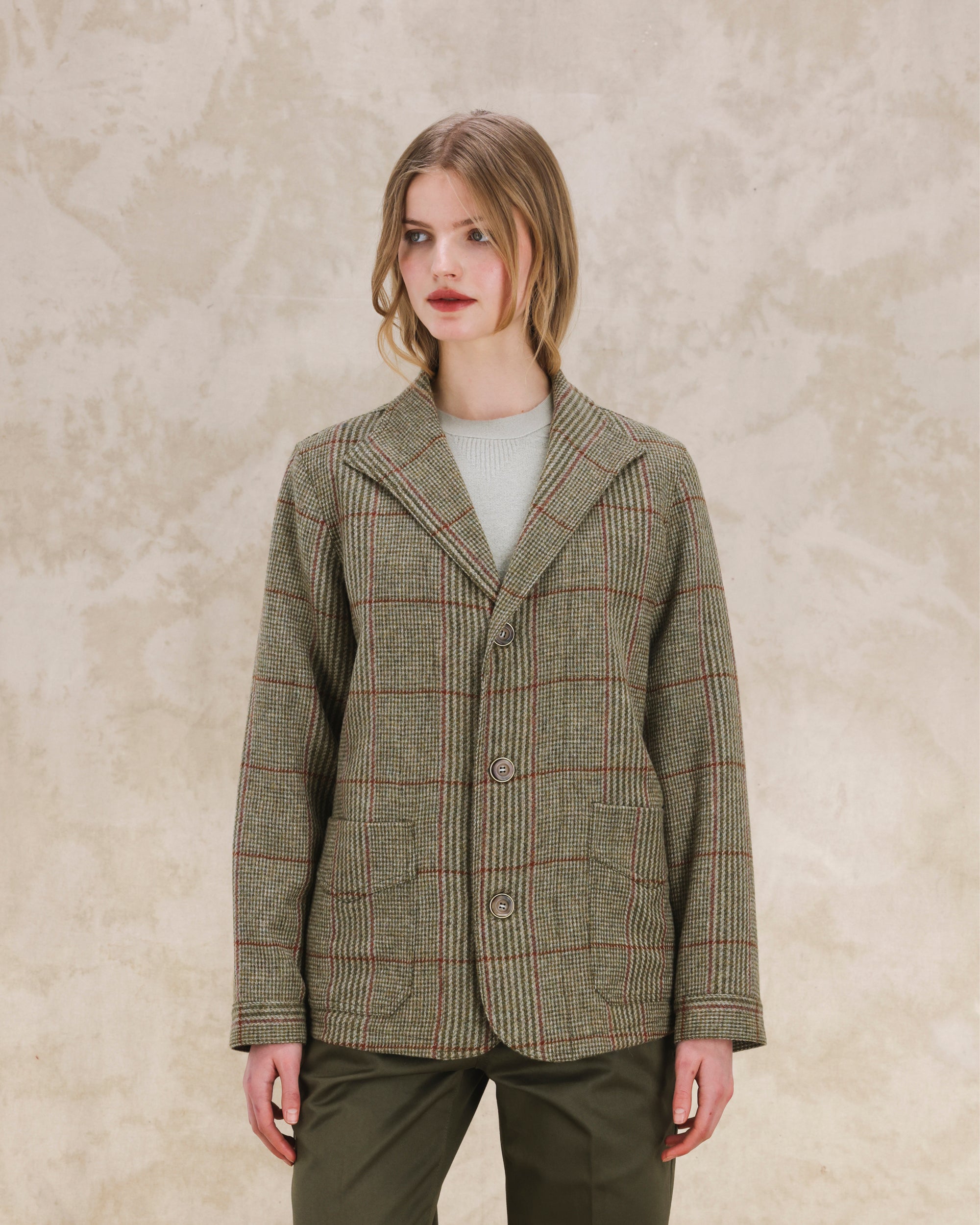 Scotland Giacca Classica In Lana A Quadri