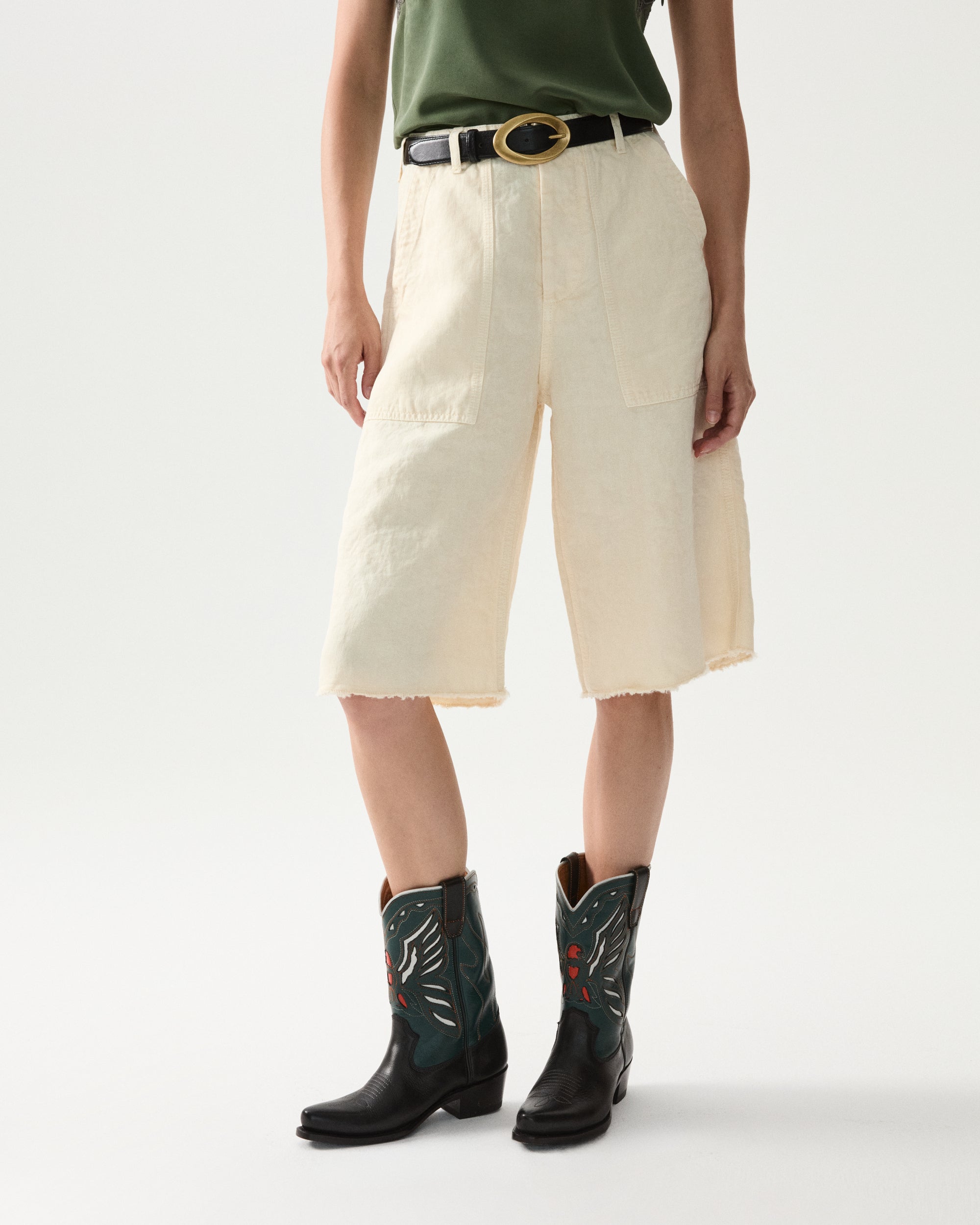 Simone Shorts Fatigue In Lino