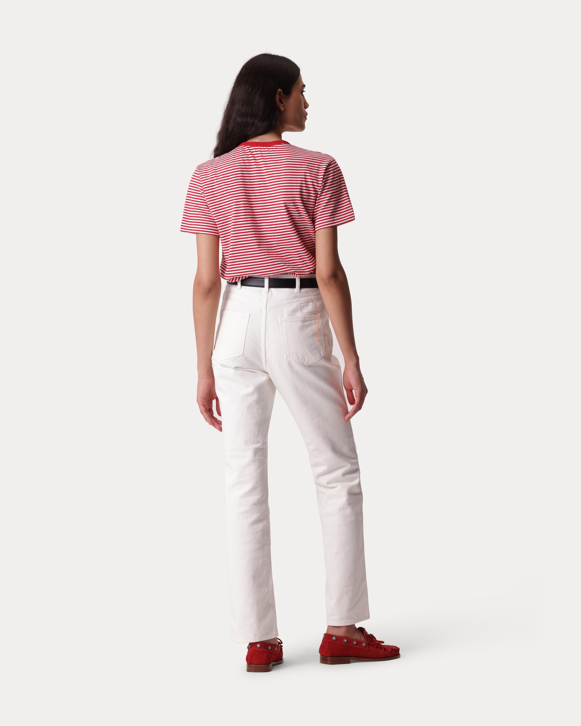 Striped T-shirt with Striped Pattern
