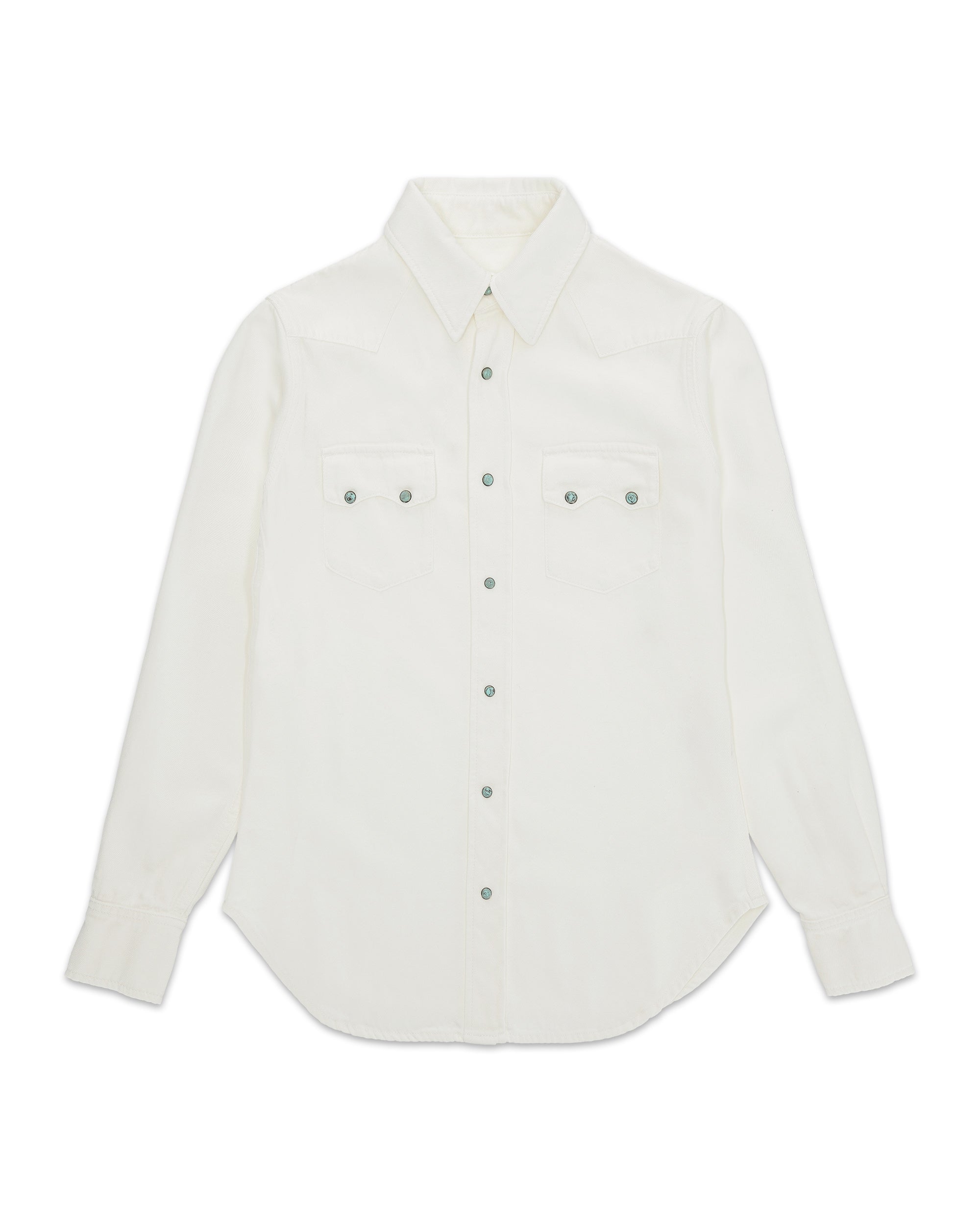 Toledo Camicia Texana In Cotone e Lana