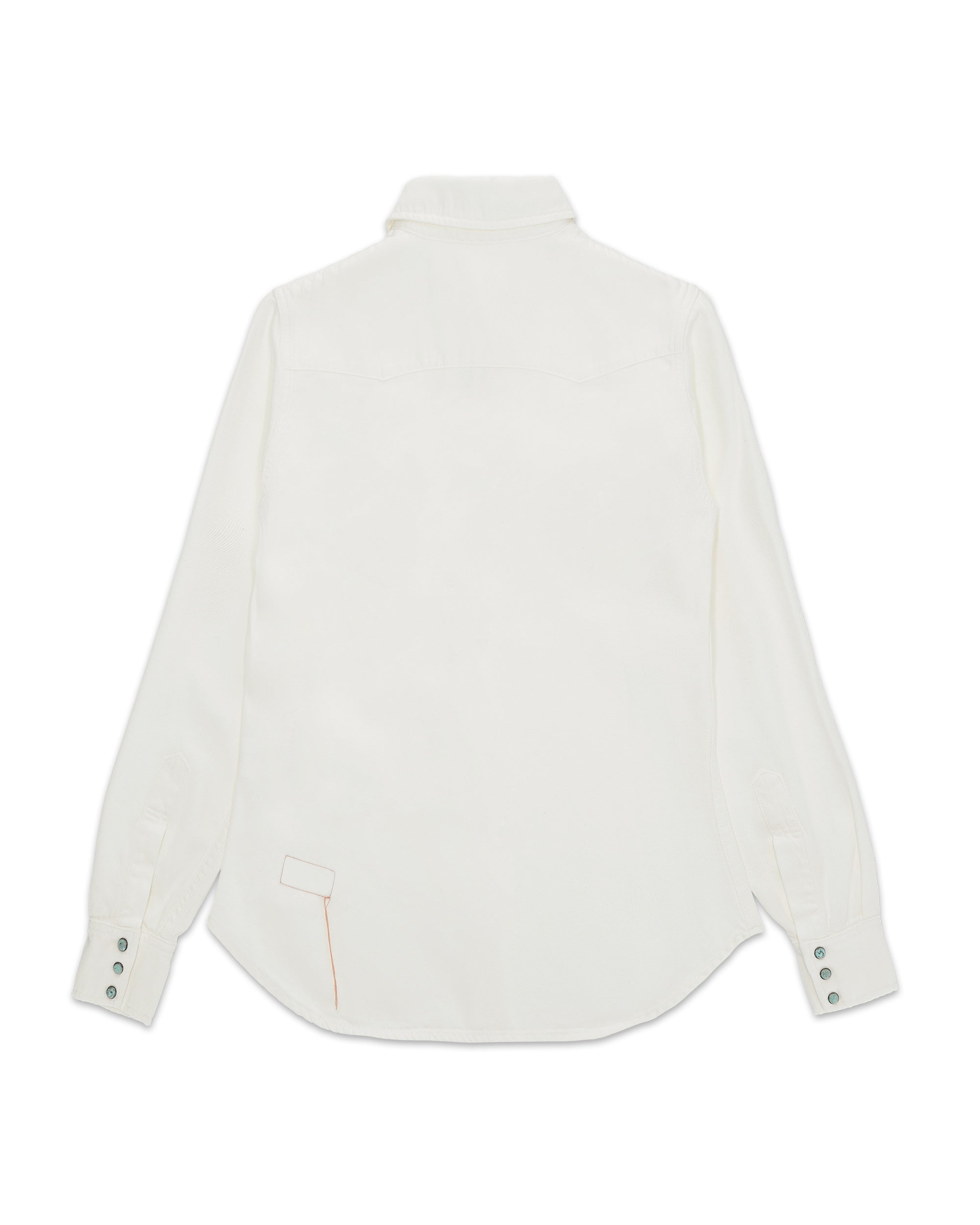 Toledo Camicia Texana In Cotone e Lana