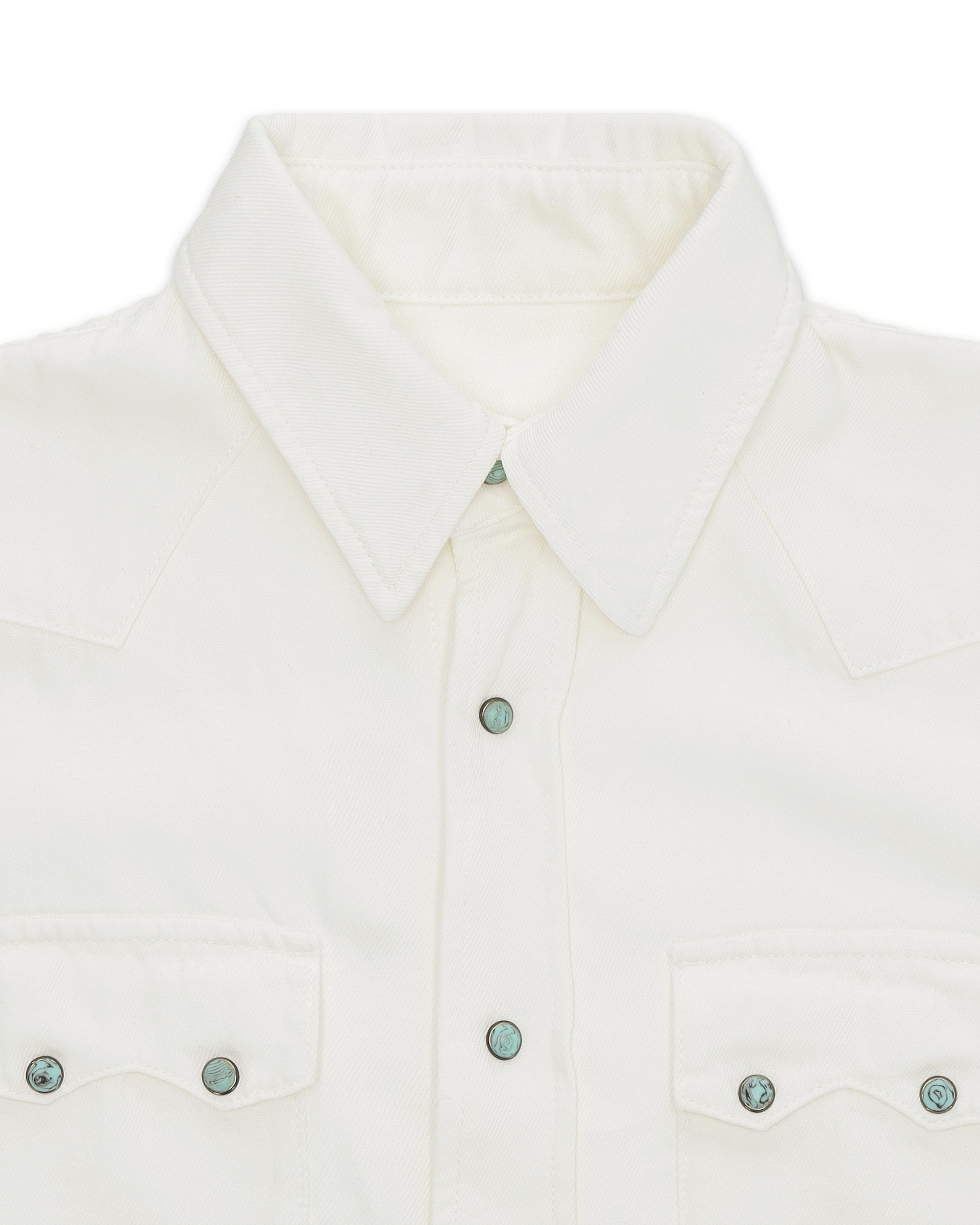 Toledo Camicia Texana In Cotone e Lana