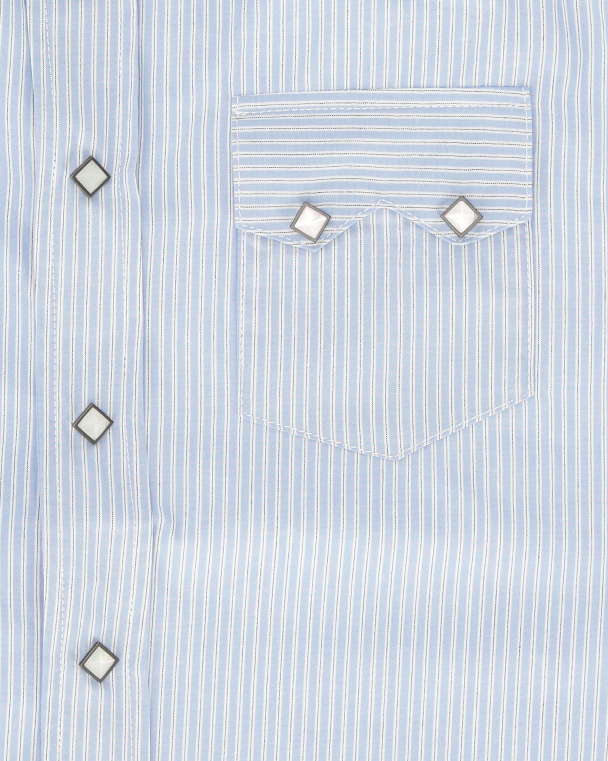 Toledo Striped Cotton Texan Shirt