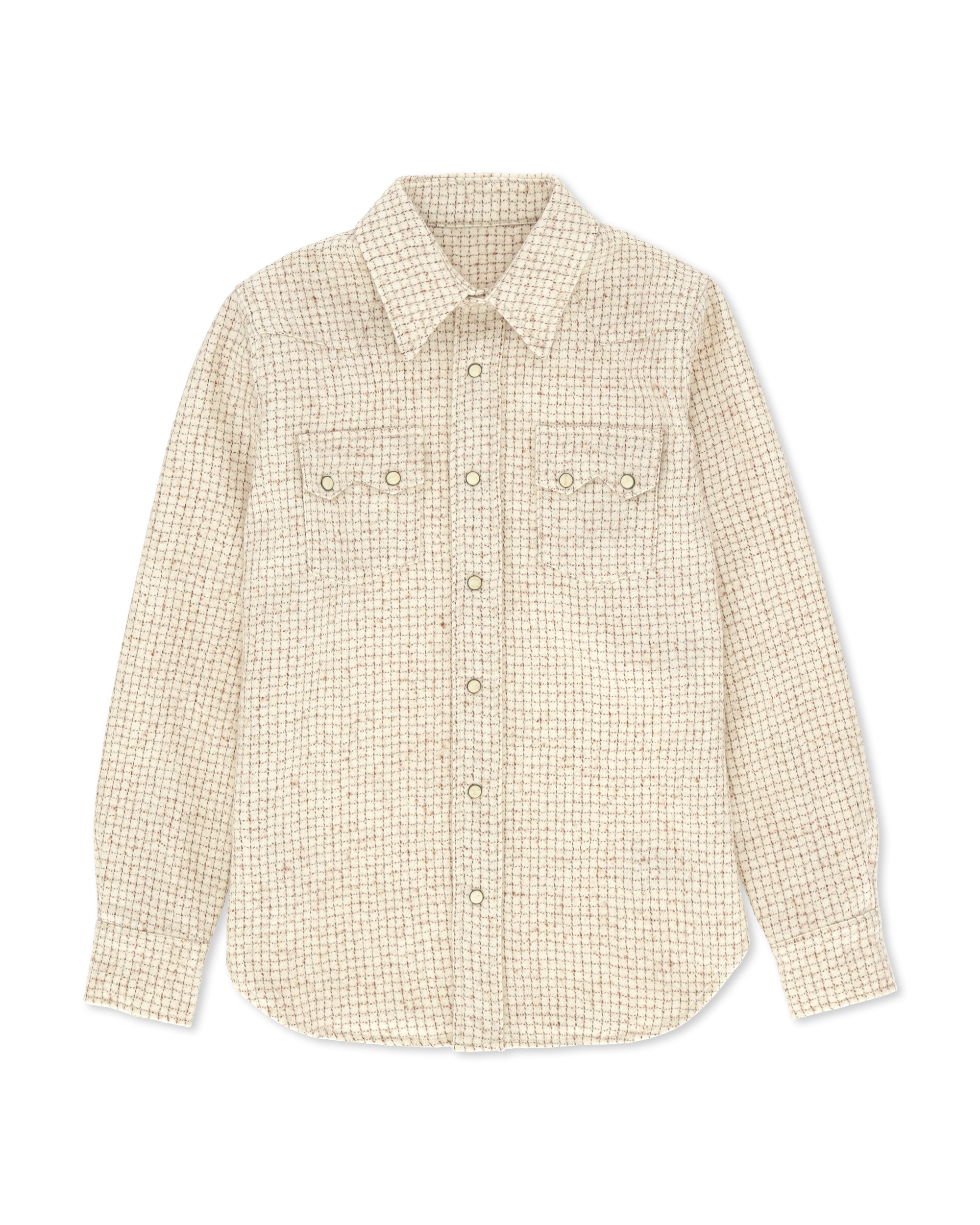 Toledo Camicia In Lana A Quadri