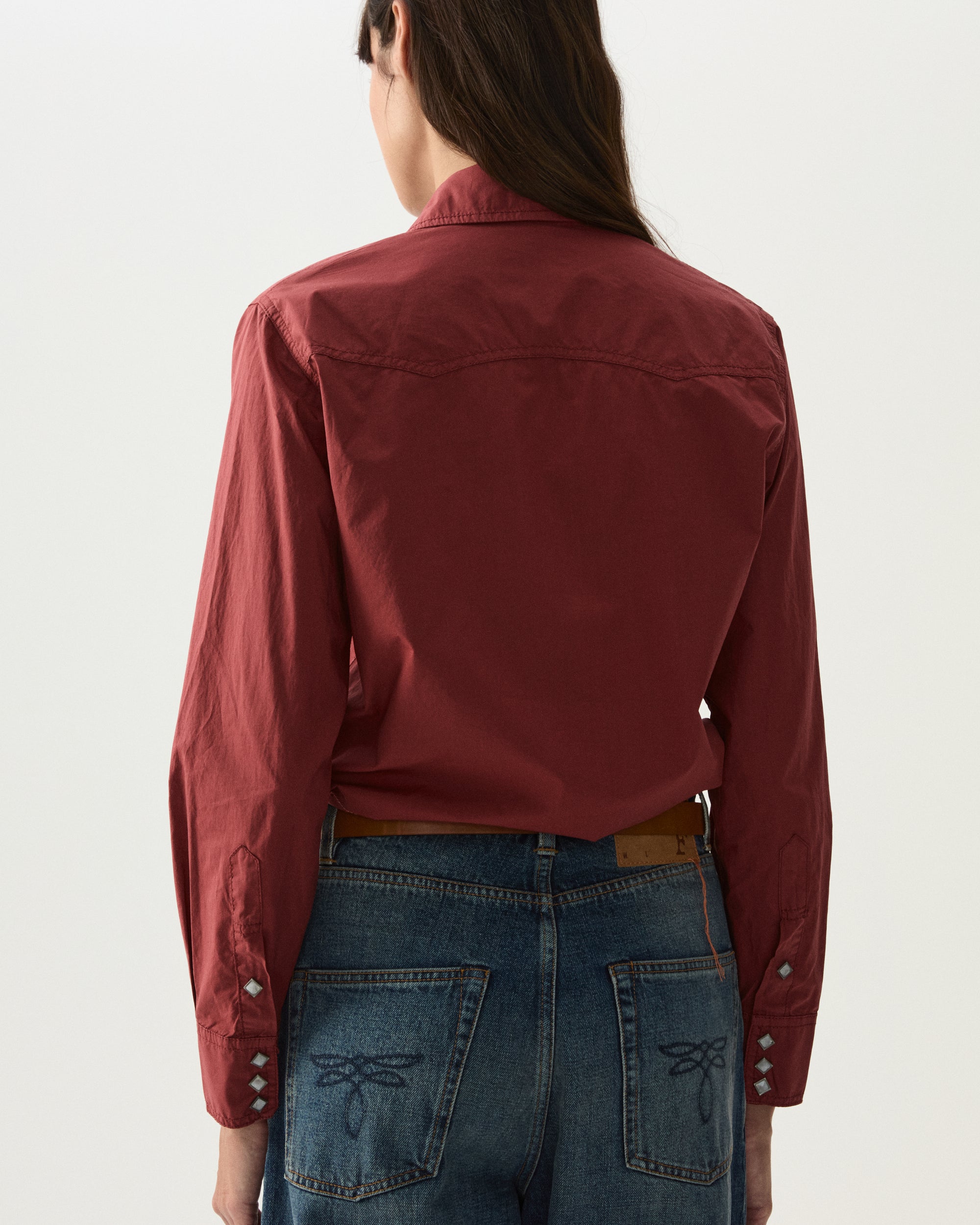 Toledo Cotton Poplin Western Shirt
