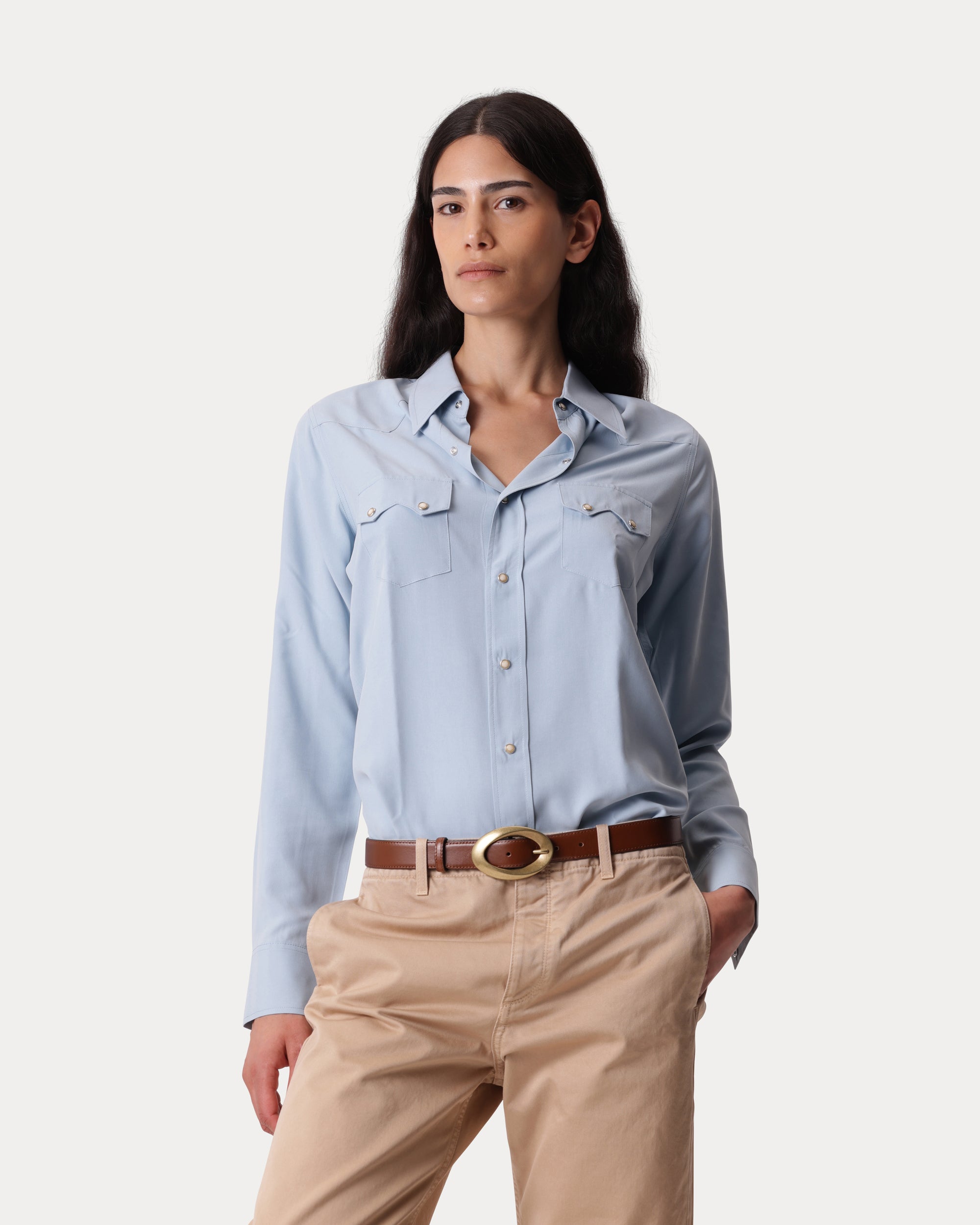 Toledo Silk Western Shirt