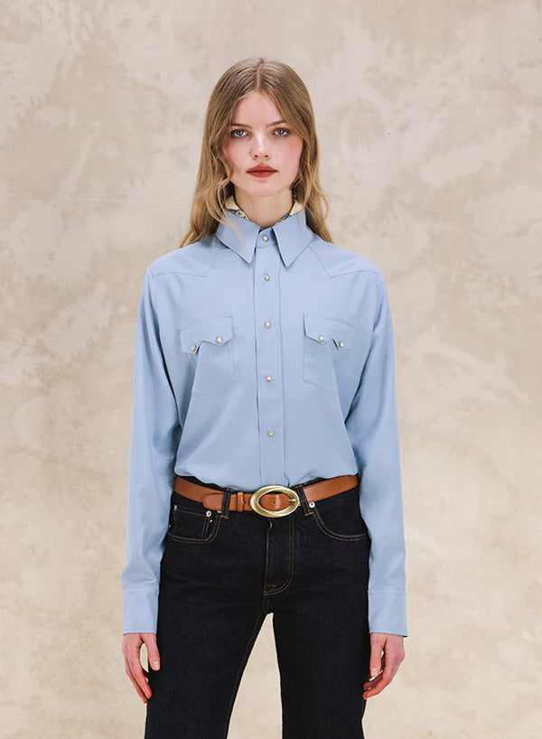 Toledo Silk Western Shirt