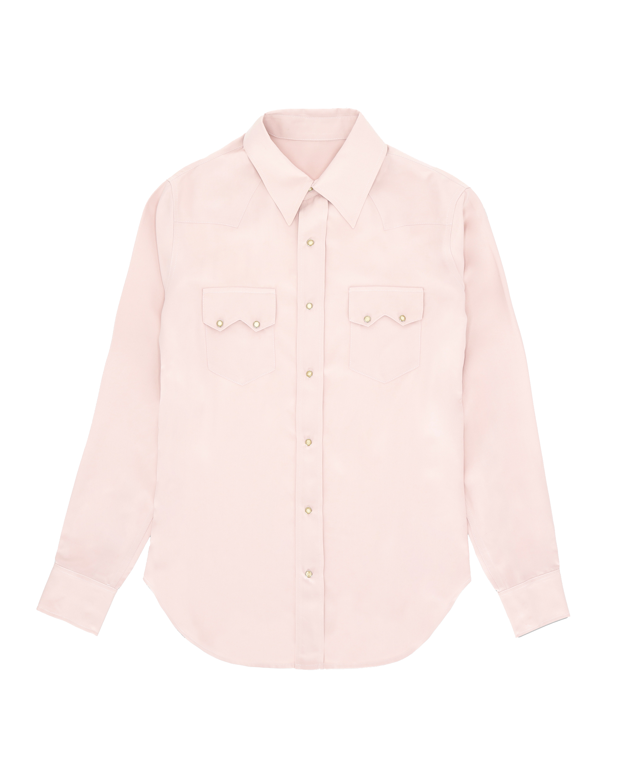 Toledo Camicia Texana In Seta