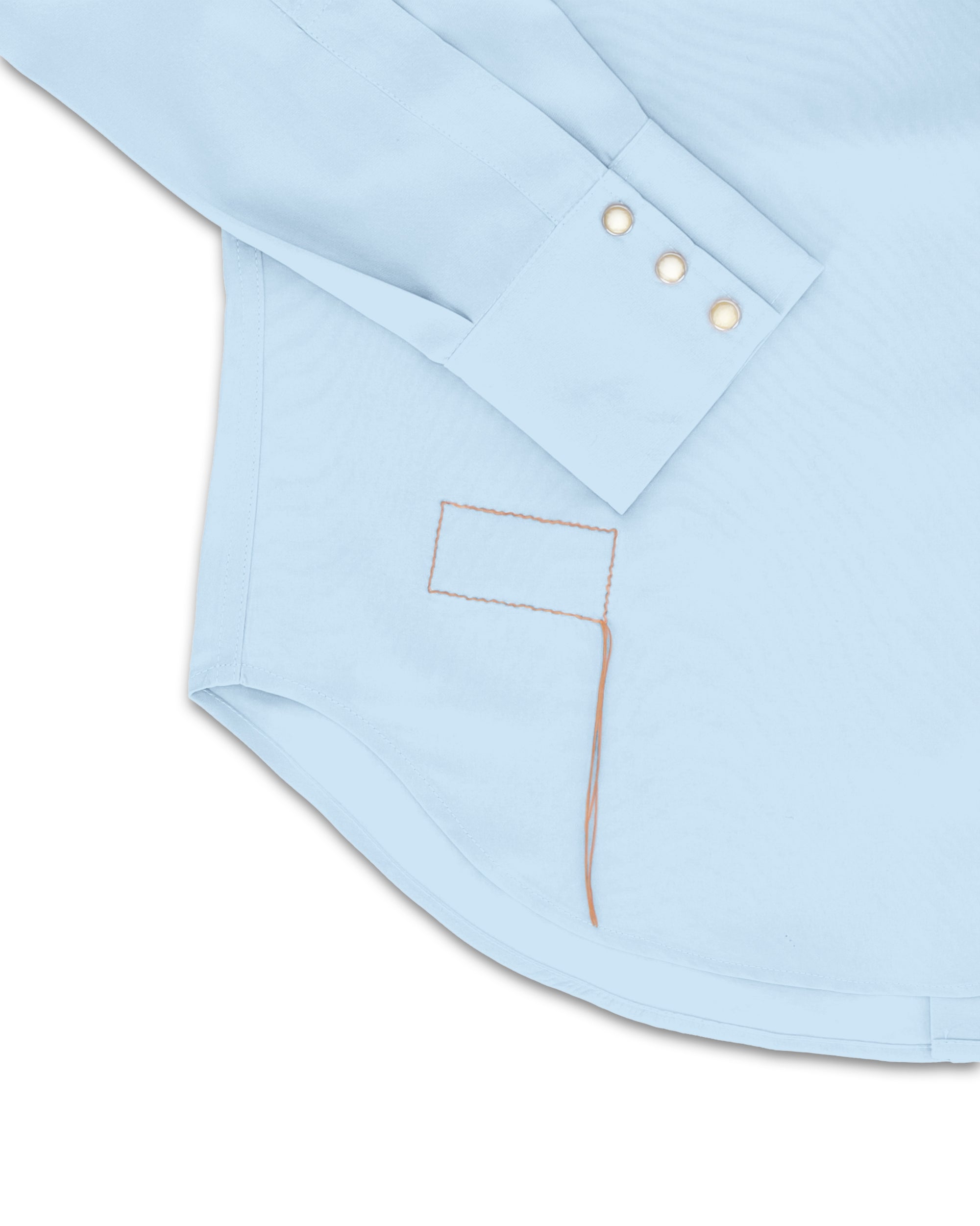 Toledo Camicia Texana In Seta