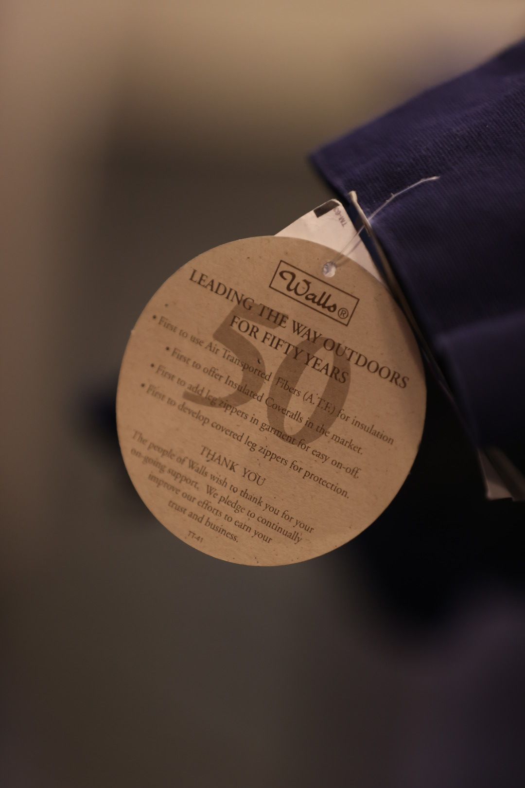 Walls Giacca 12/8 "New Old Stock"