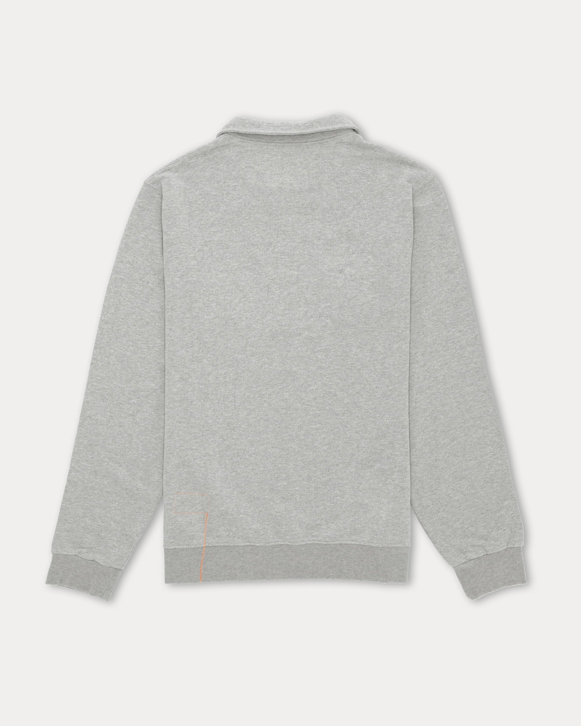 Yale Felpa In Jersey Garzato Con Colletto E Zip