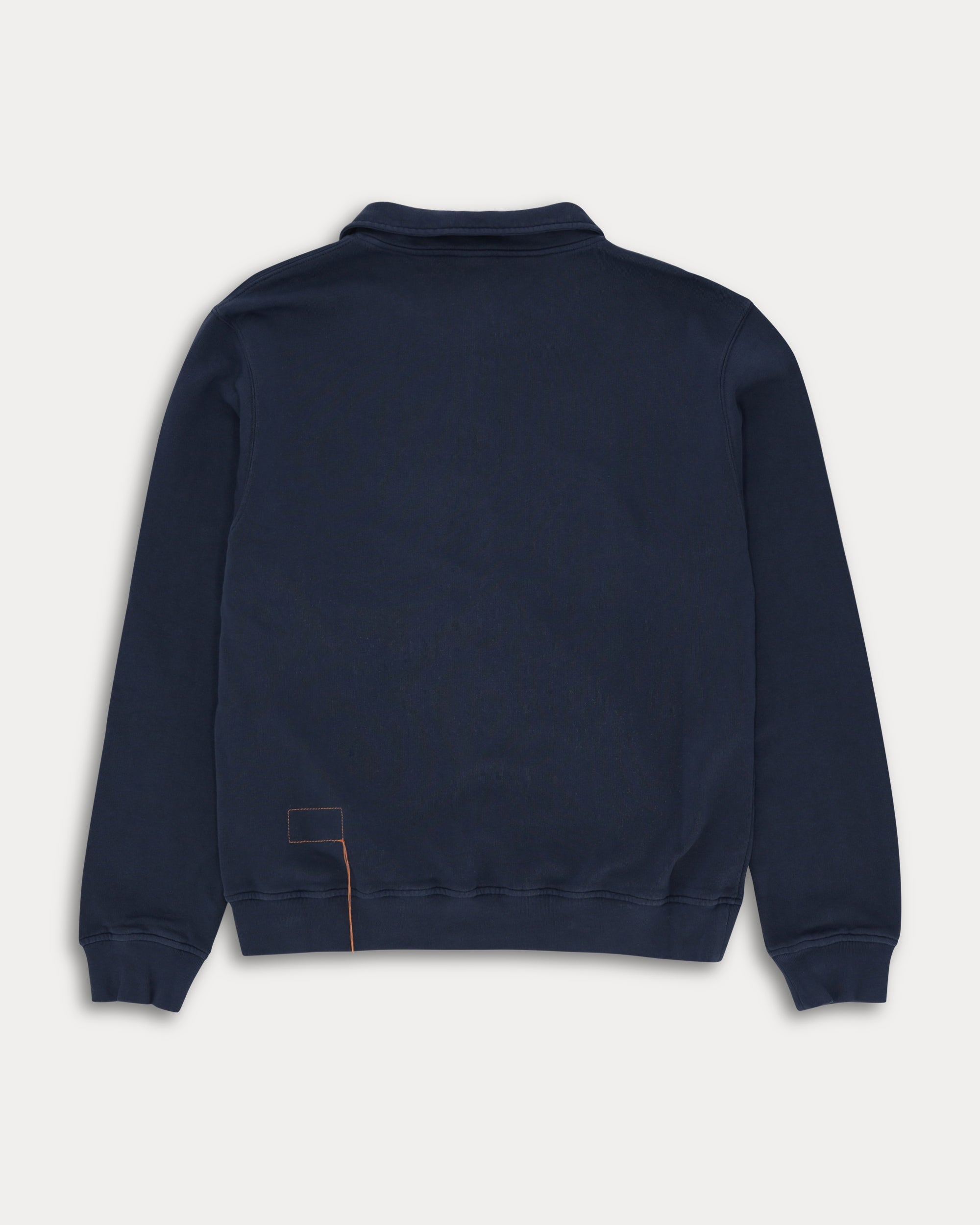 Yale Brushed Jersey Quarter Zip Collared Sweatshirt