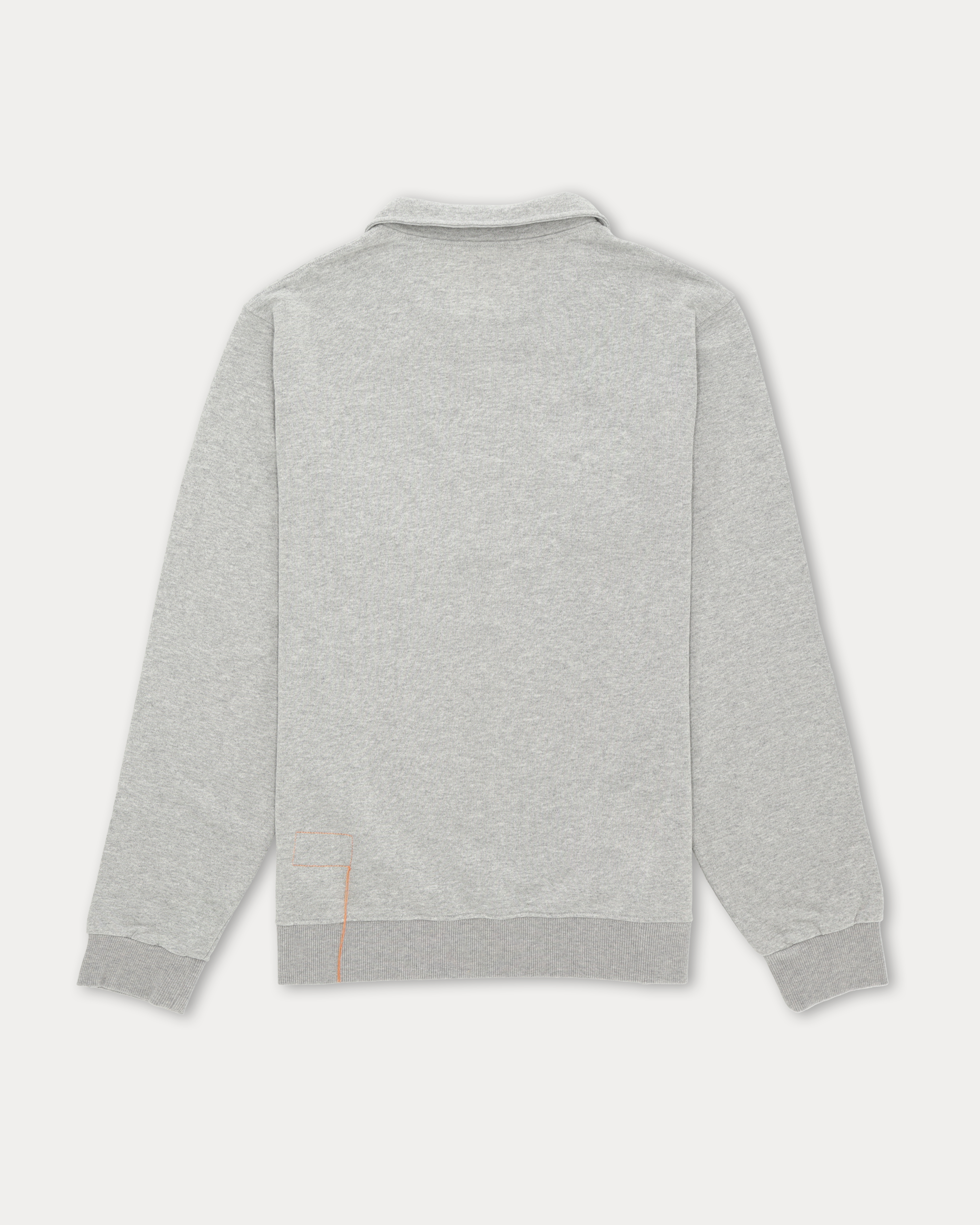 Yale Brushed Jersey Sweatshirt With Collar and Zipper