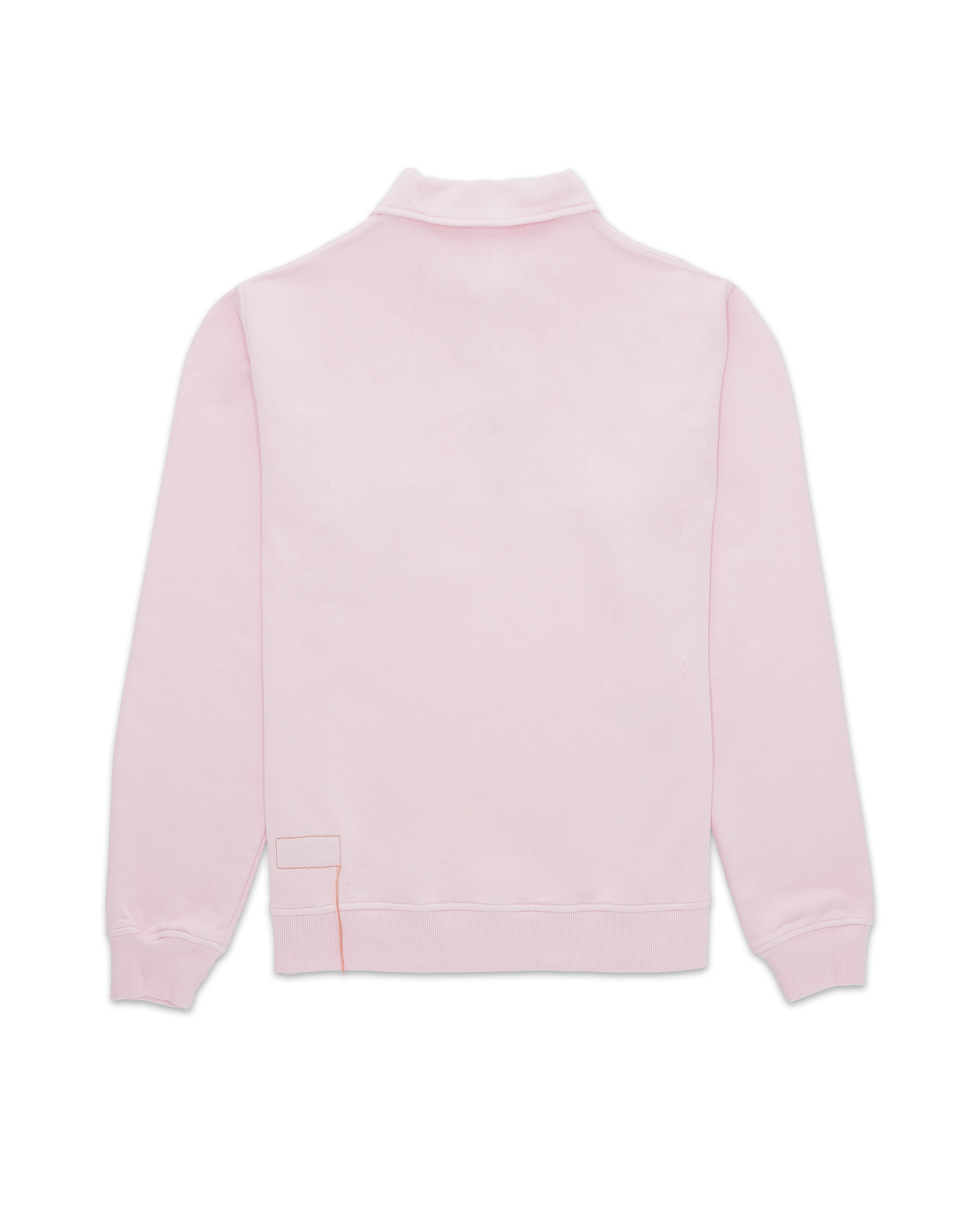 Yale Felpa In Jersey Garzato Con Colletto E Zip