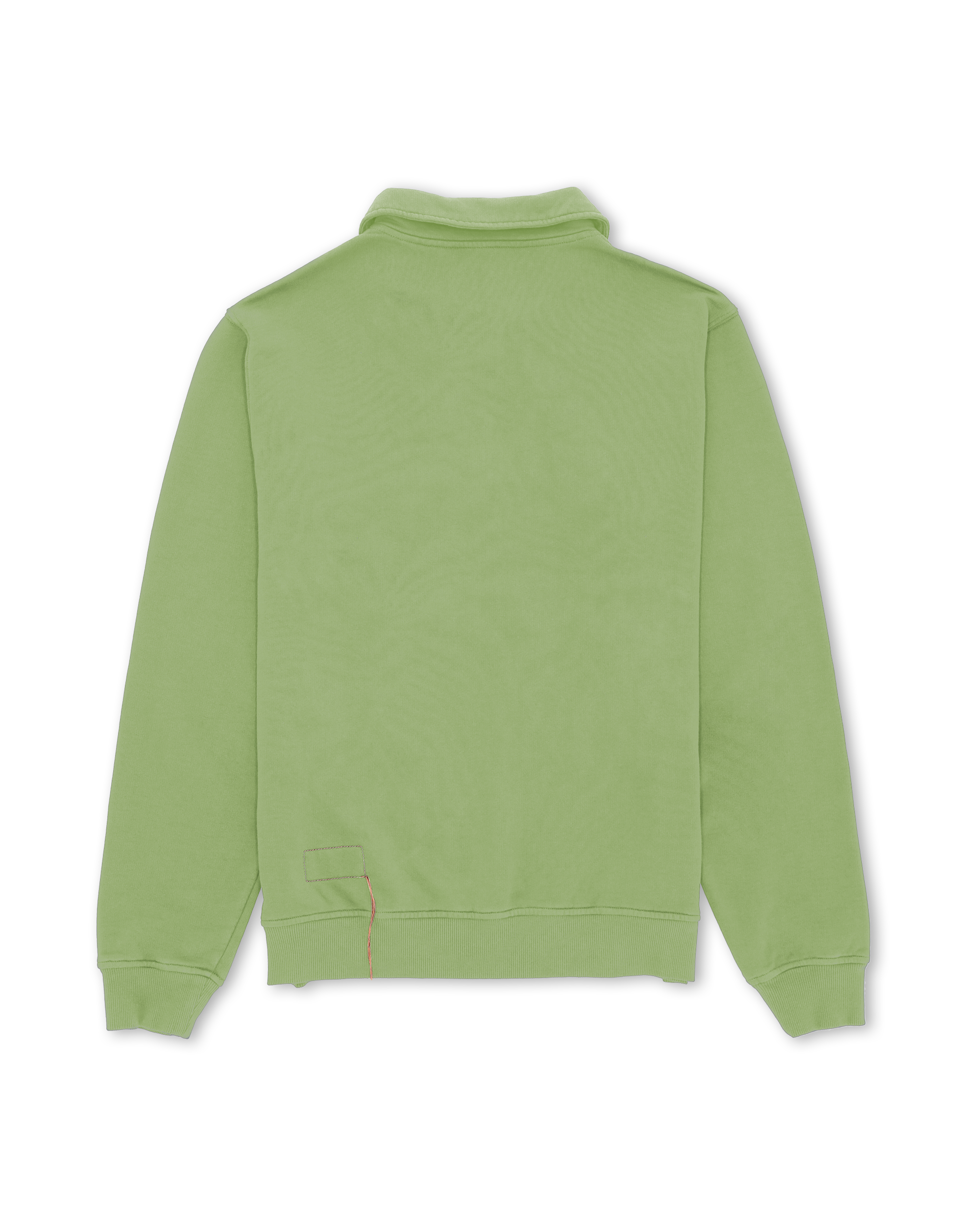 Yale Felpa In Jersey Garzato Con Colletto E Zip