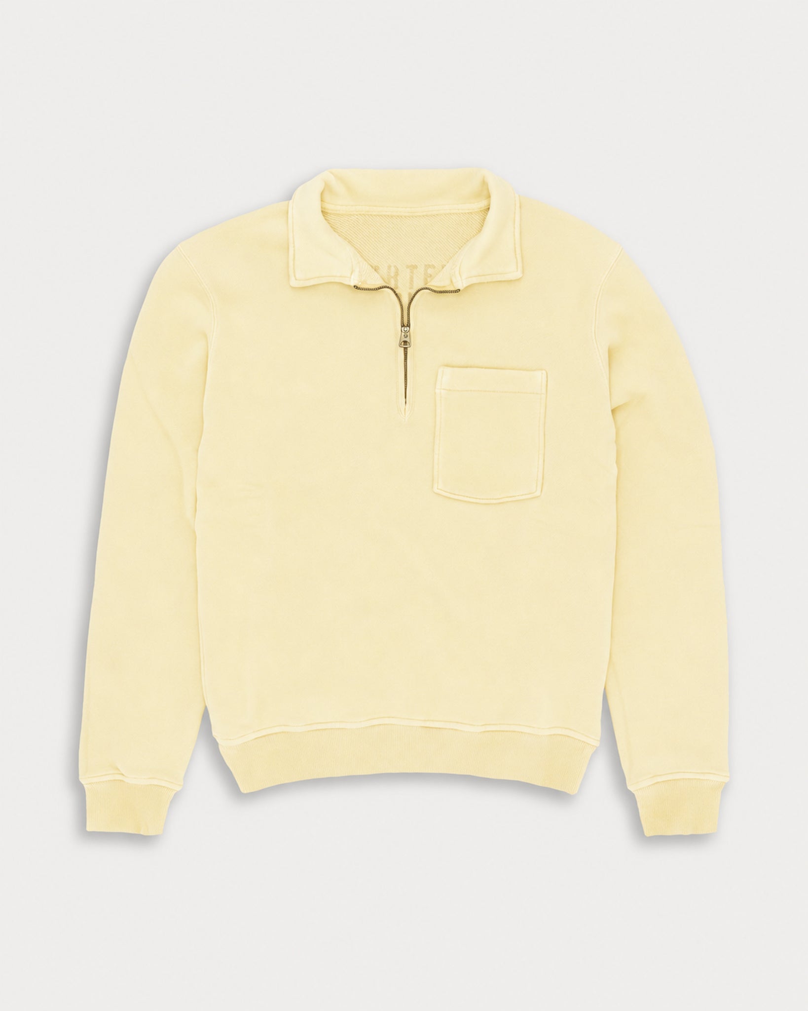 Yalep Felpa In Jersey Garzato Con Zip
