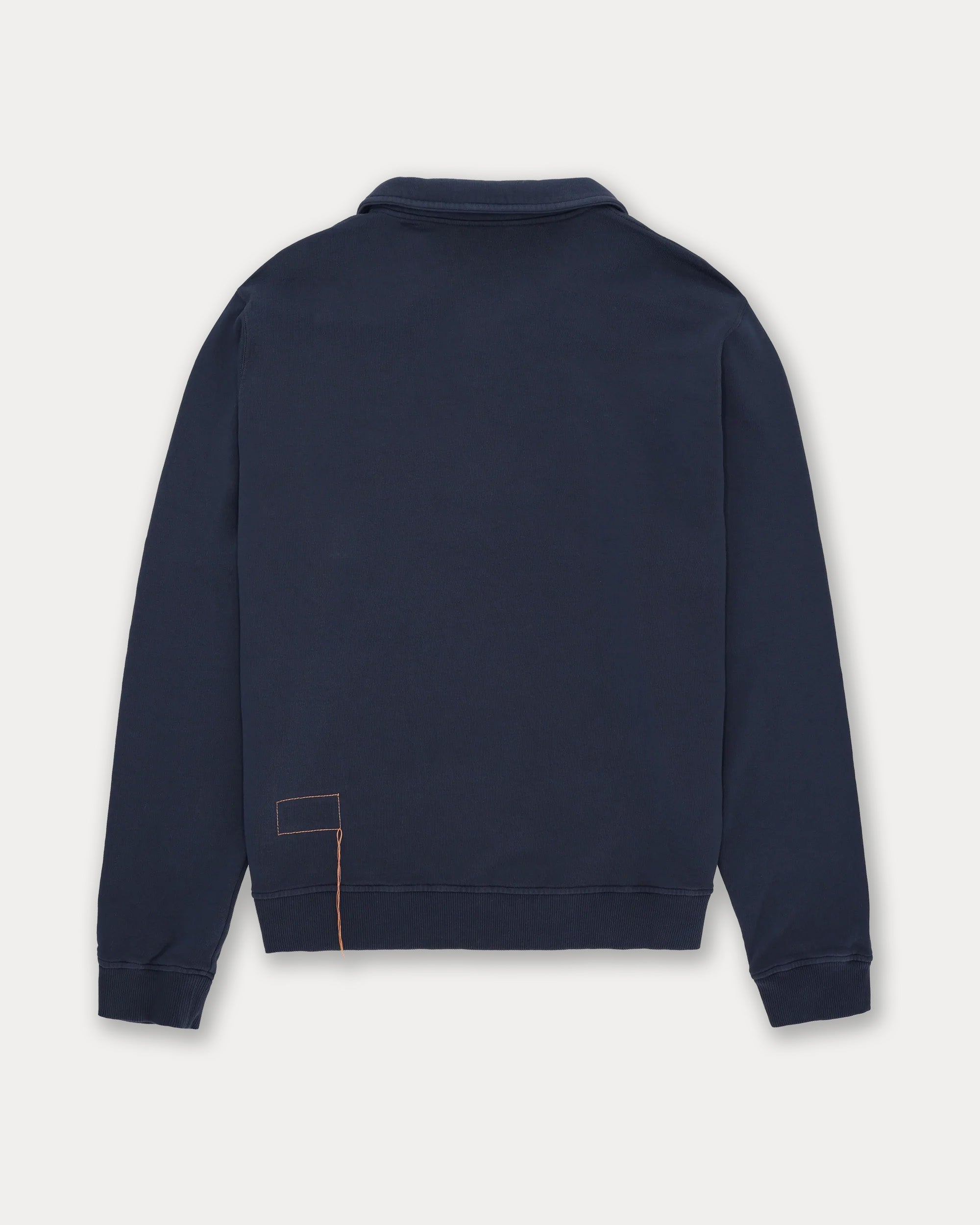 Yale Felpa In Jersey Felpato Con Colletto E Zip