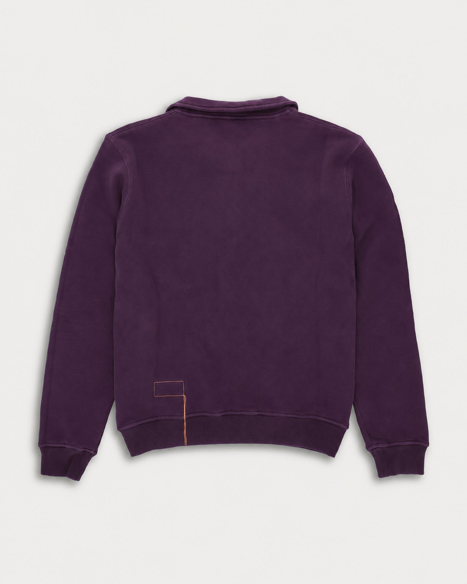 Yale Felpa In Jersey Felpato Con Colletto E Zip