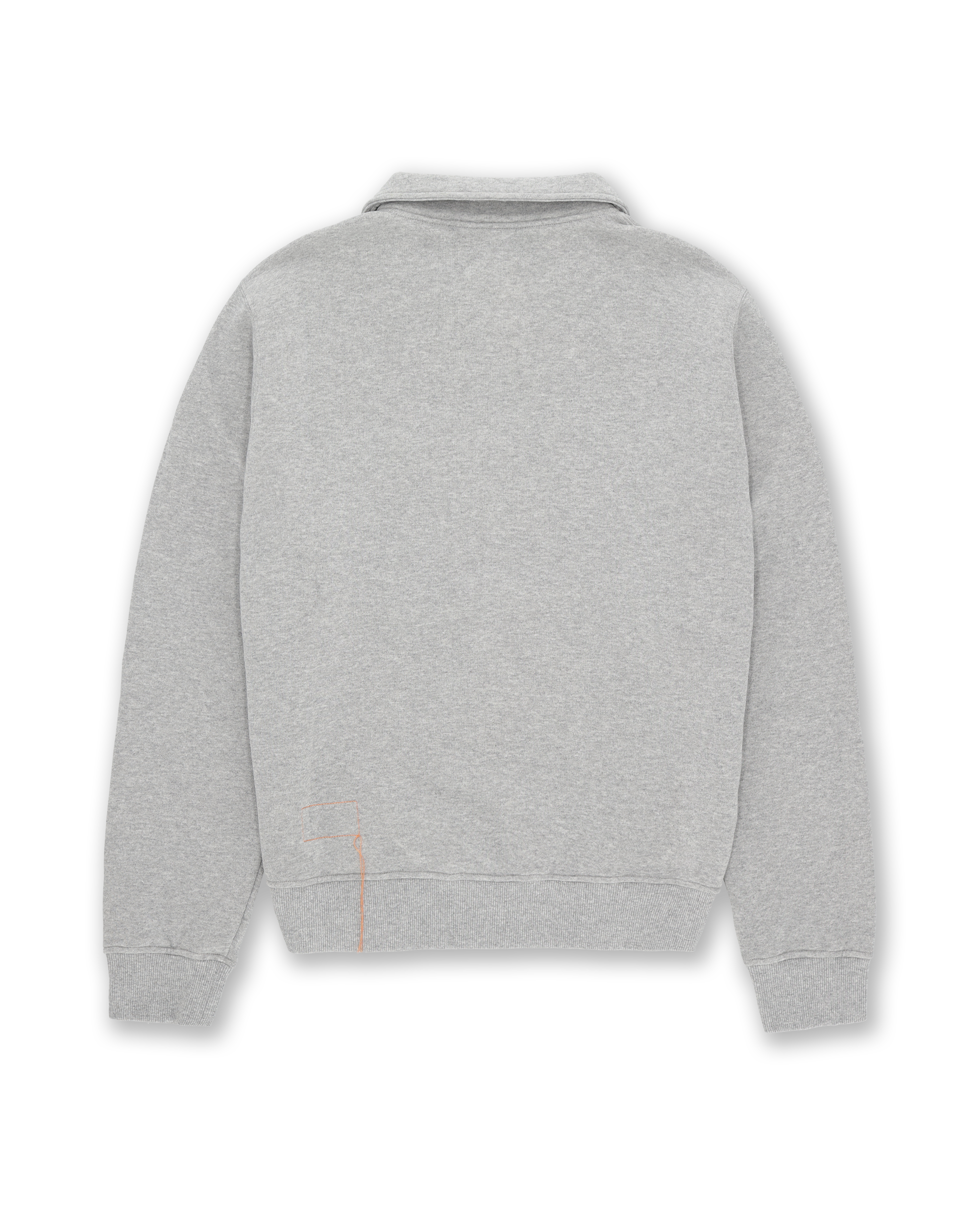 Yale Felpa In Cotone Felpato Con Colletto E Zip