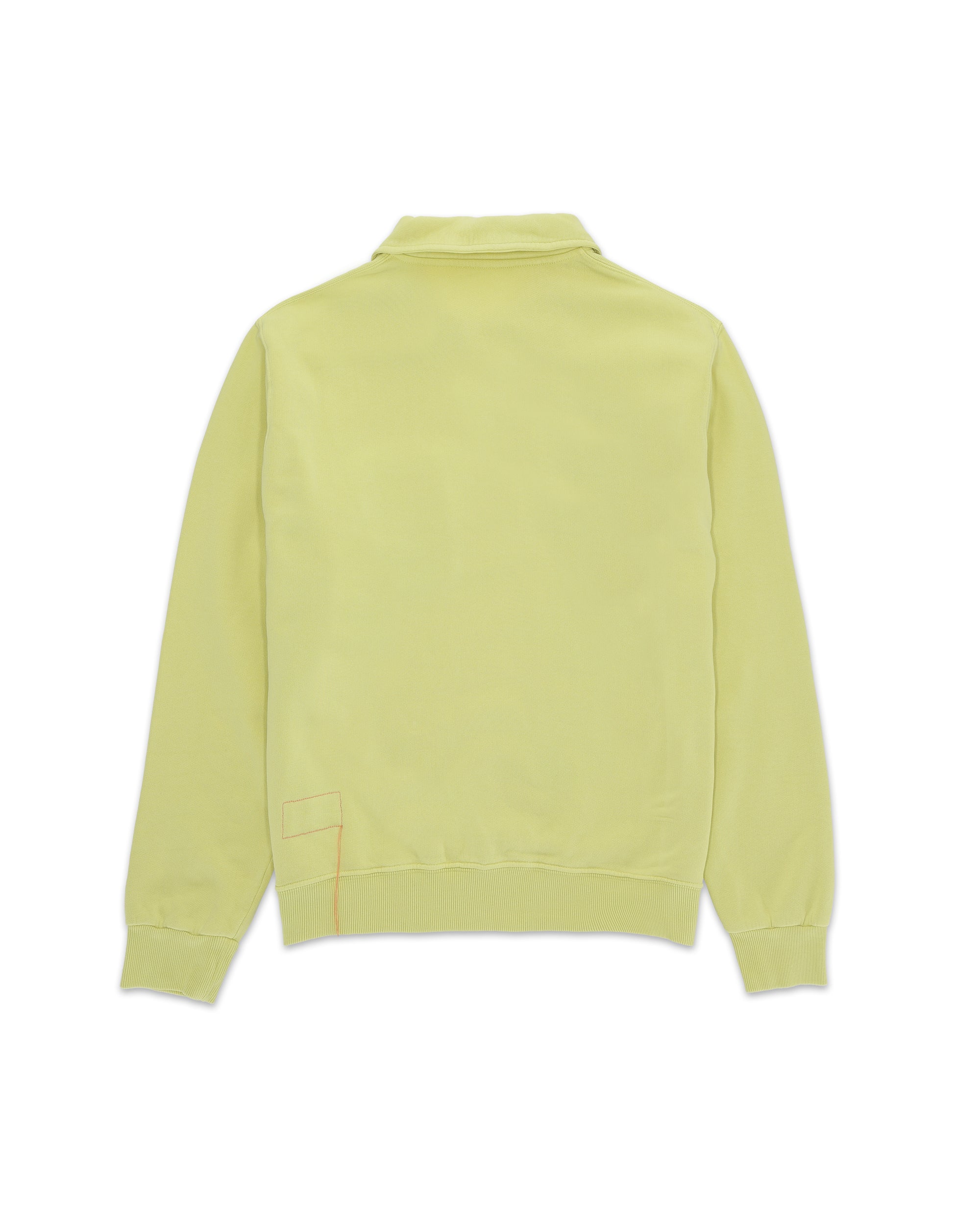 Yale Felpa In Cotone Felpato Con Colletto E Zip