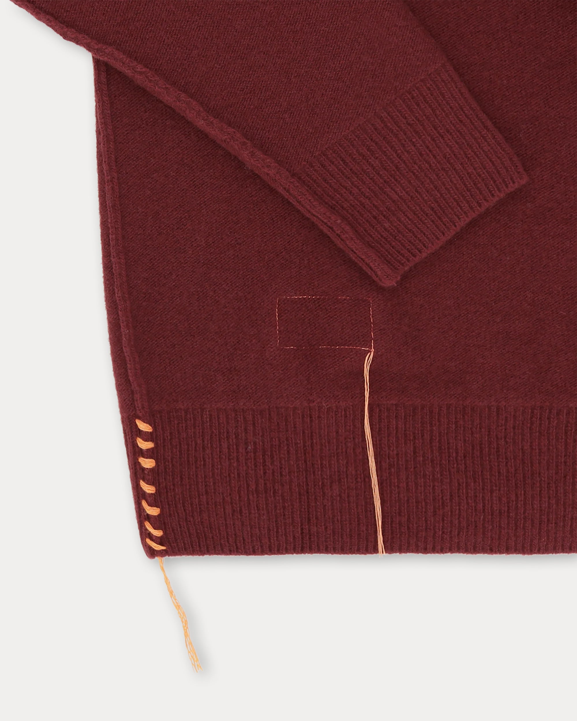 Yale Maglia In Lana Con Colletto E Zip
