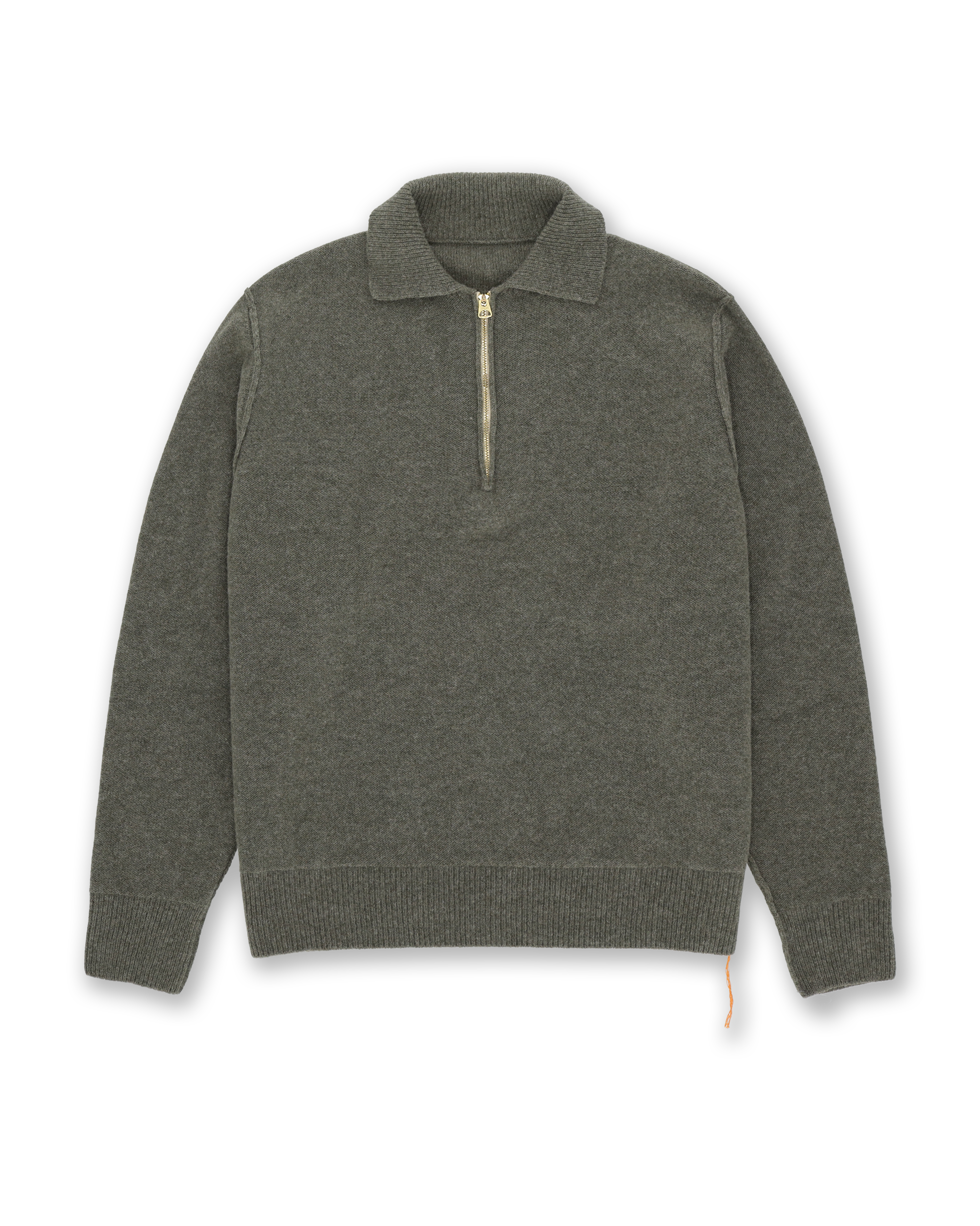 Yale Maglia In Lana Con Colletto E Zip