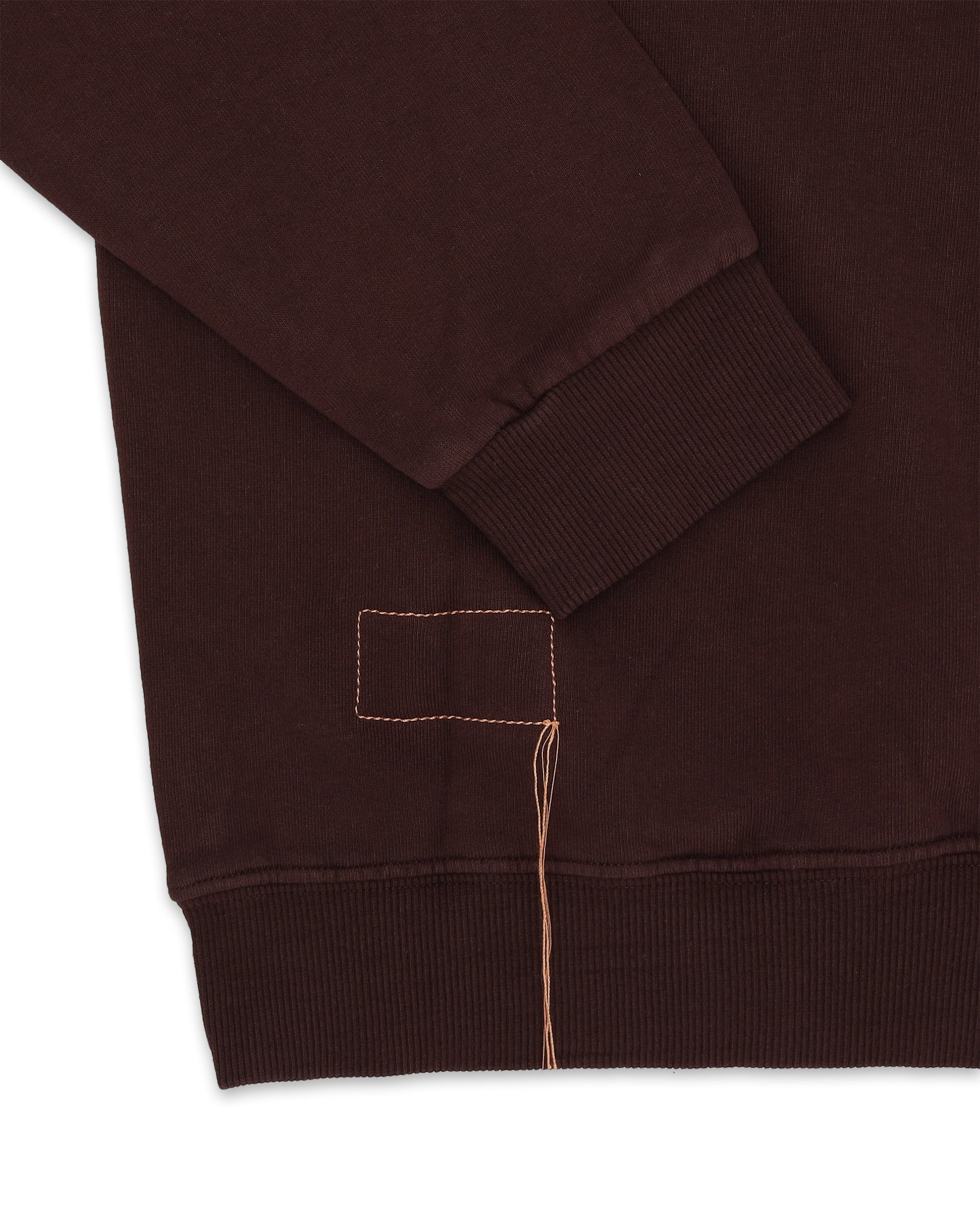 Yale Felpa In Cotone Felpato Con Colletto E Zip