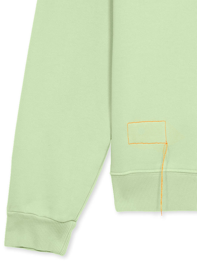 Yale Felpa In Cotone Felpato Con Colletto E Zip