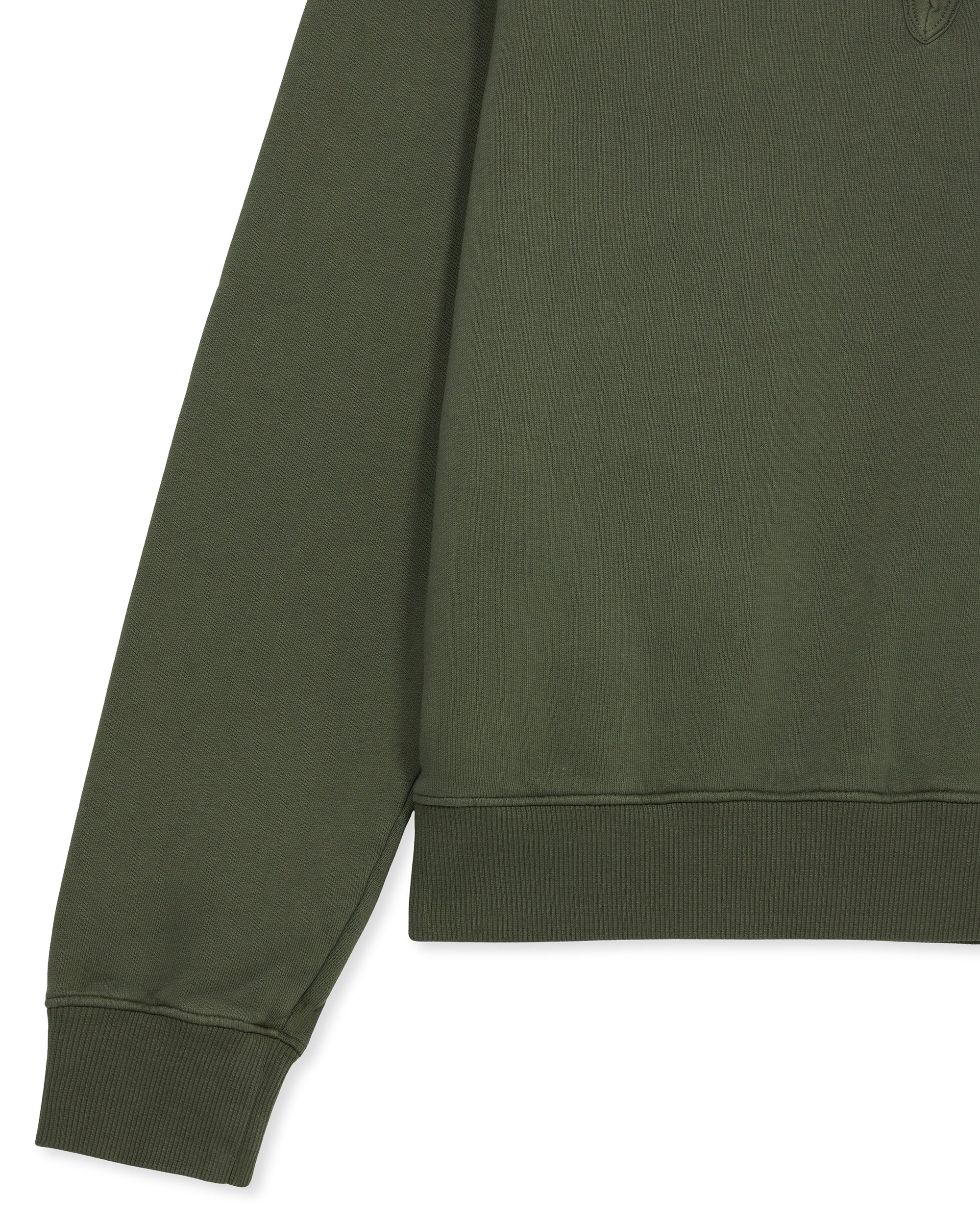 Yale Fleece Jersey Quarter Zip Collared Sweatshirt