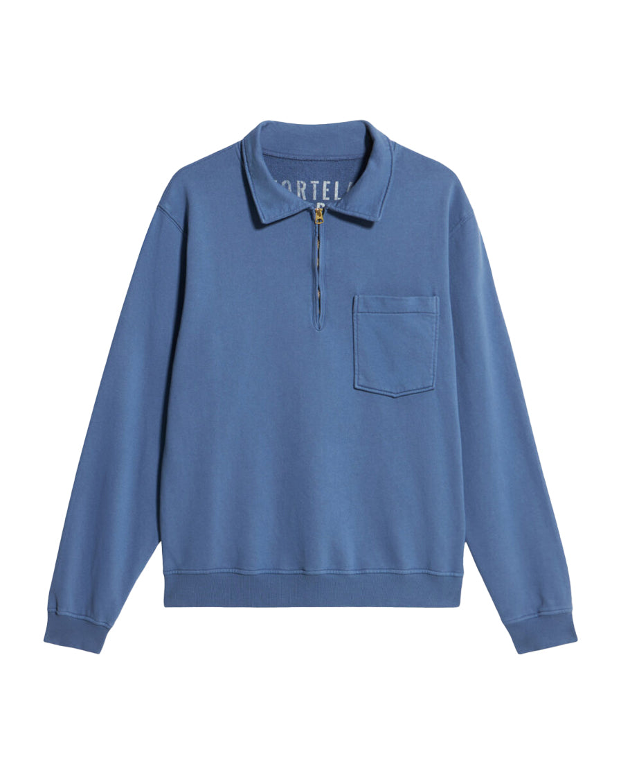 Yalep Felpa In Jersey Garzato Con Zip