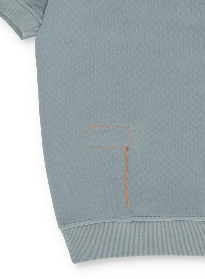 Yalepm Polo In Jersey Garzato Con Zip a Maniche Corte