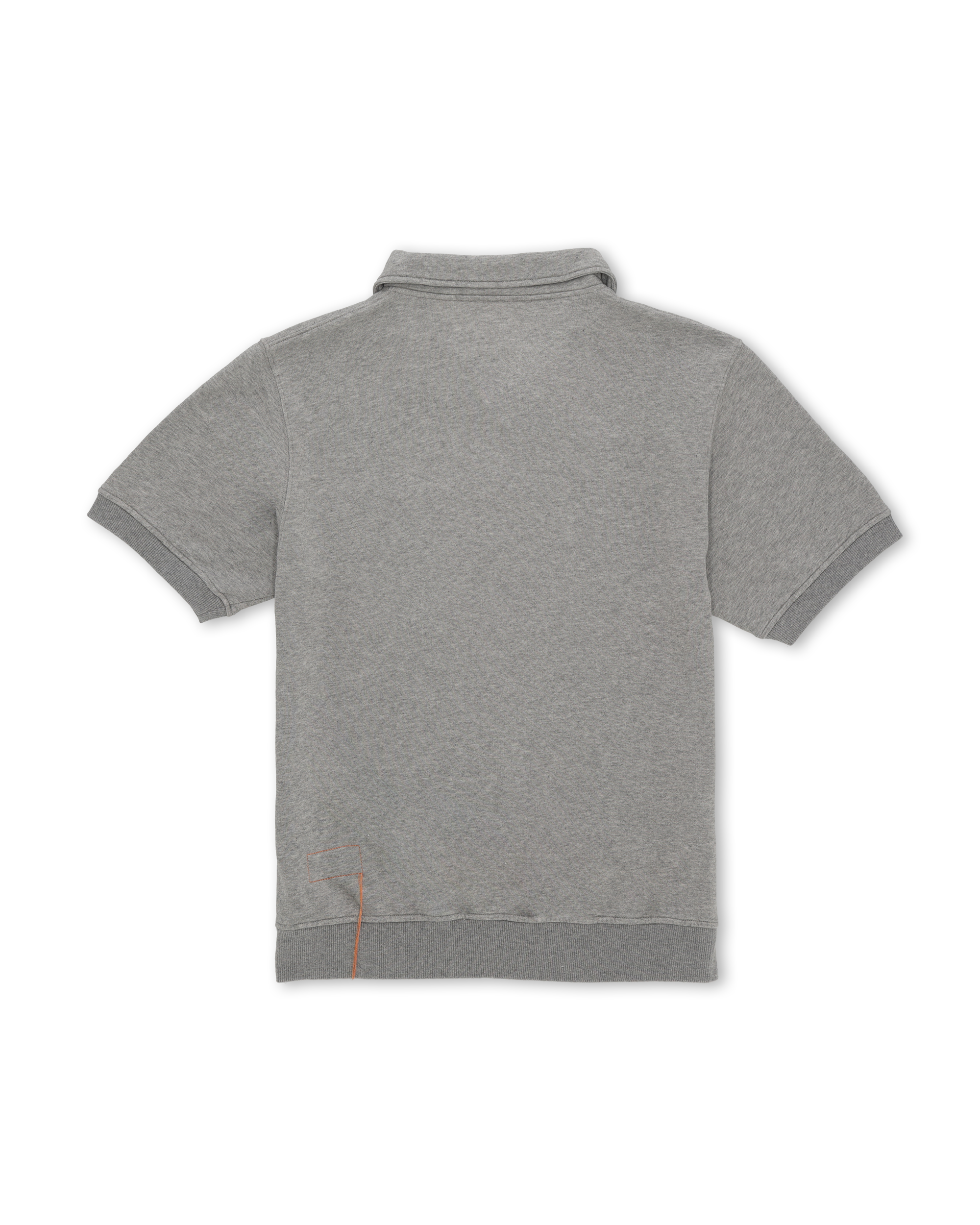 Yalepm Polo In Jersey Garzato Con Zip a Maniche Corte