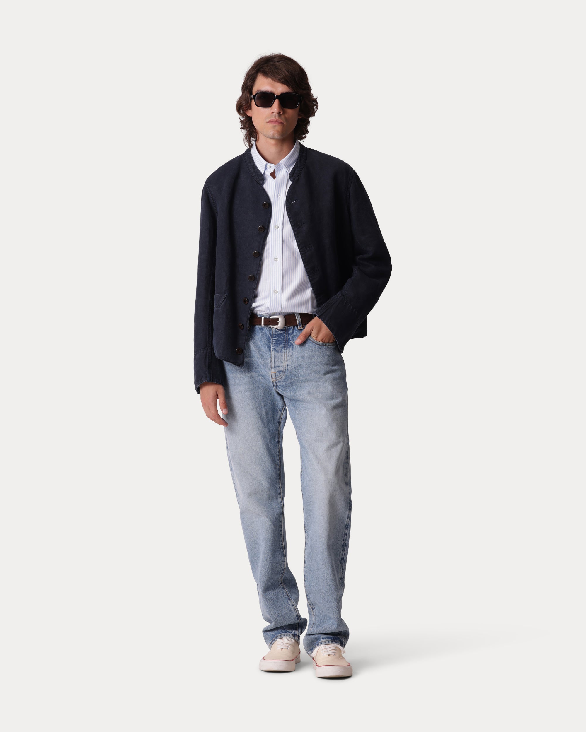 Yankee Giacca Monopetto in Lino