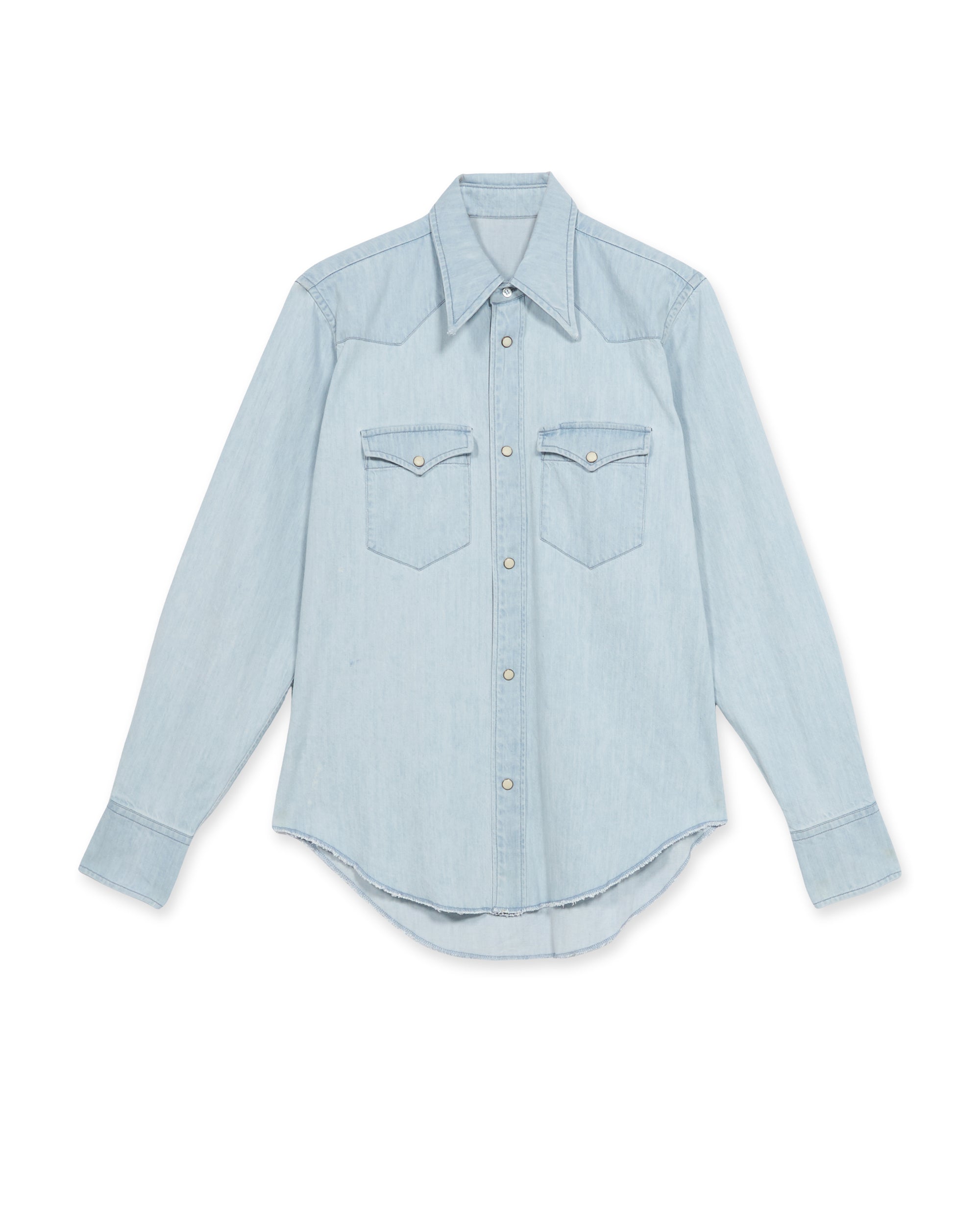 Yellowstone Camicia In Denim Stone Wash
