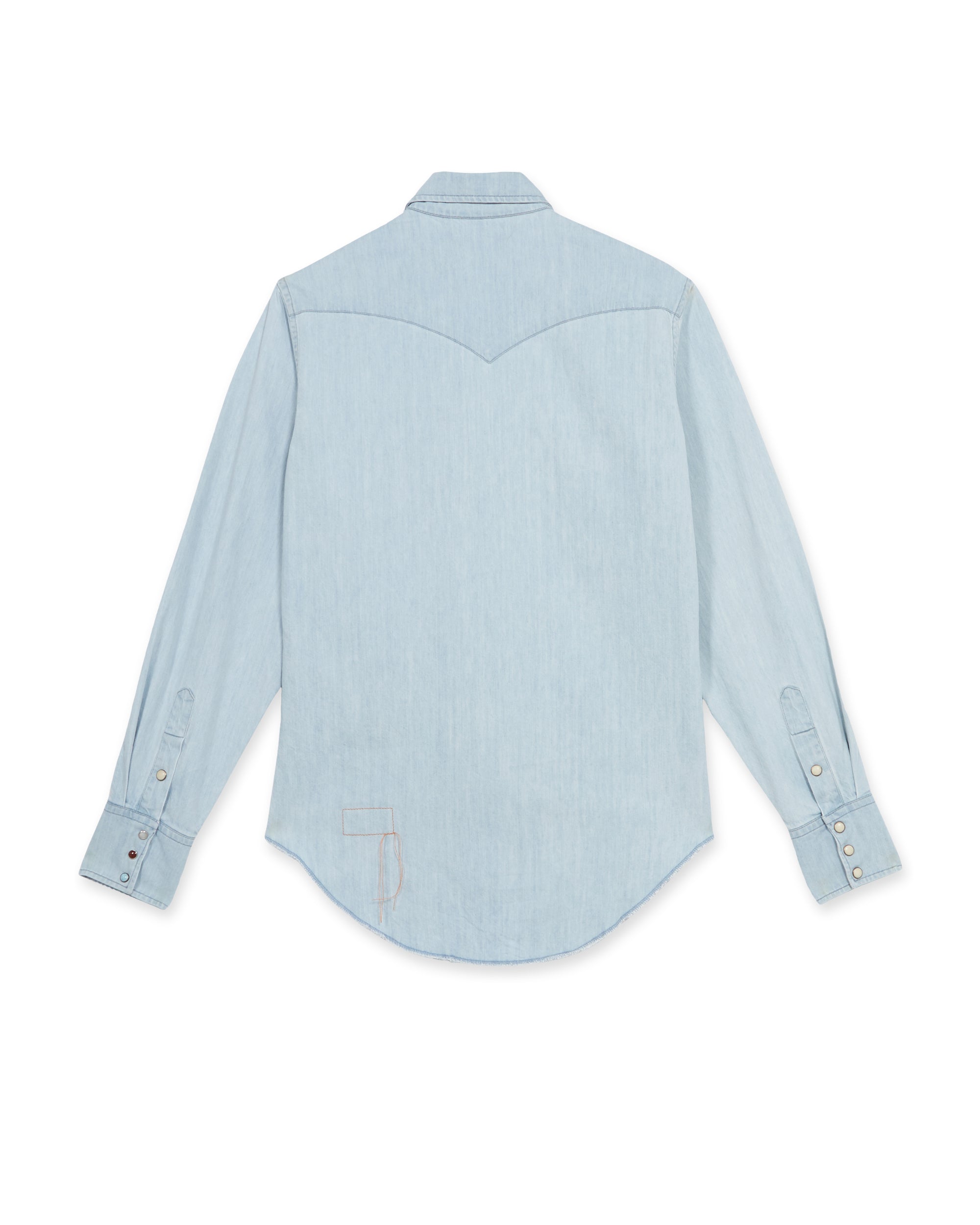 Yellowstone Camicia In Denim Stone Wash